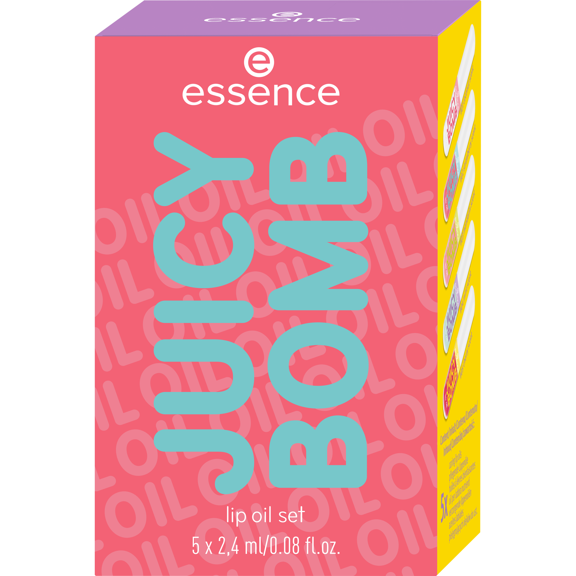 Set de ulei pentru buze JUICY BOMB