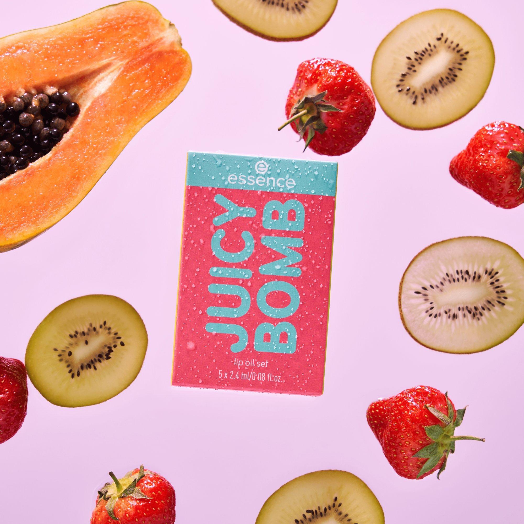 Set de ulei pentru buze JUICY BOMB