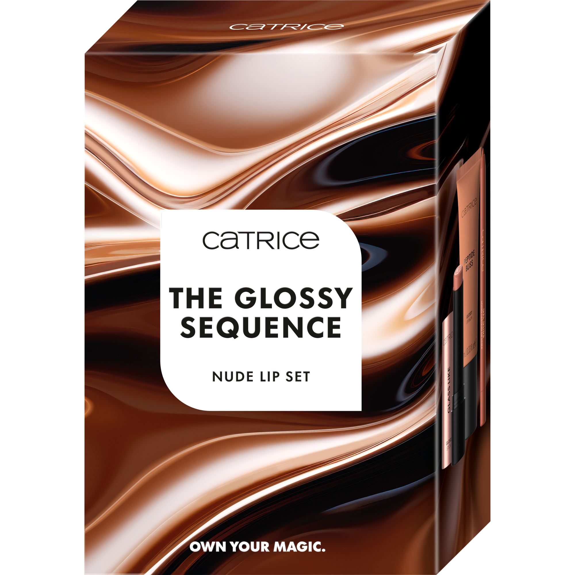 Glossy Sequence Nude komplet za usne