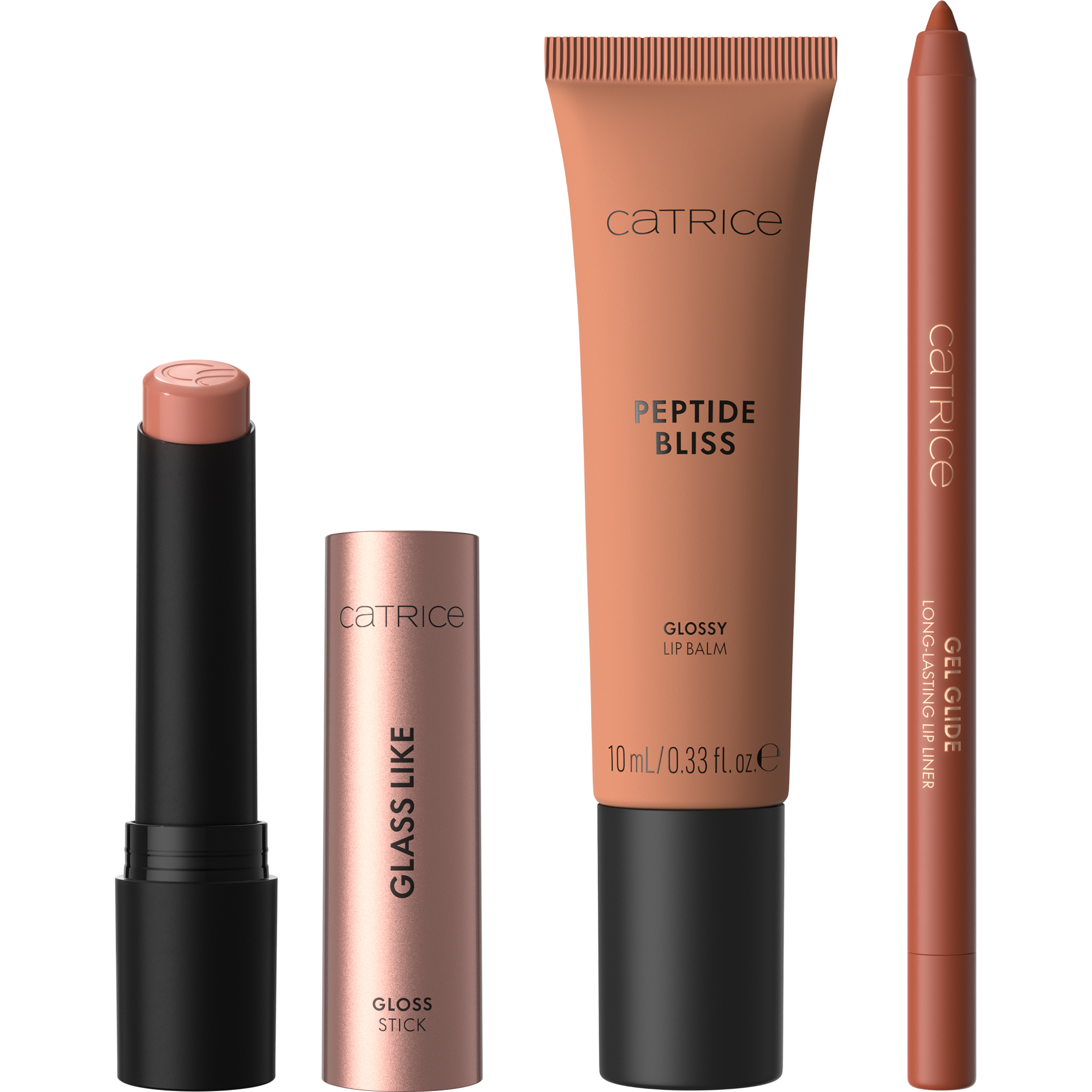 Glossy Sequence Nude komplet za usne