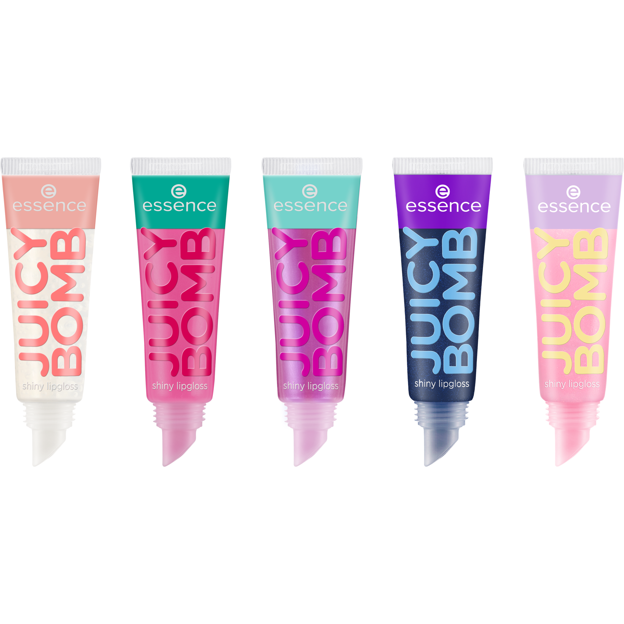 JUICY BOMB shiny lipgloss set