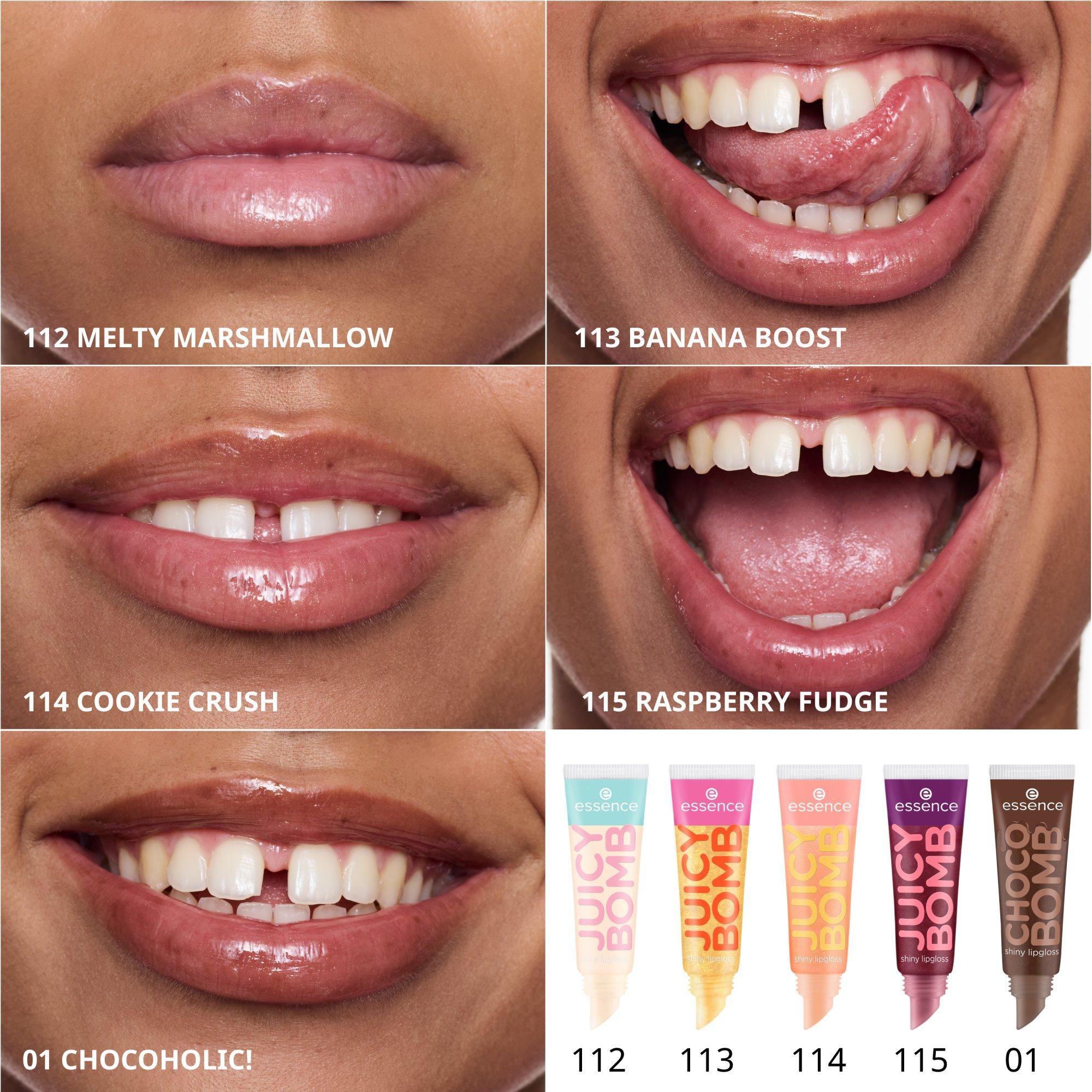 JUICY BOMB glanzende lipgloss set sweet treats edition – Application Makro Medium - Productitem 5 van 7