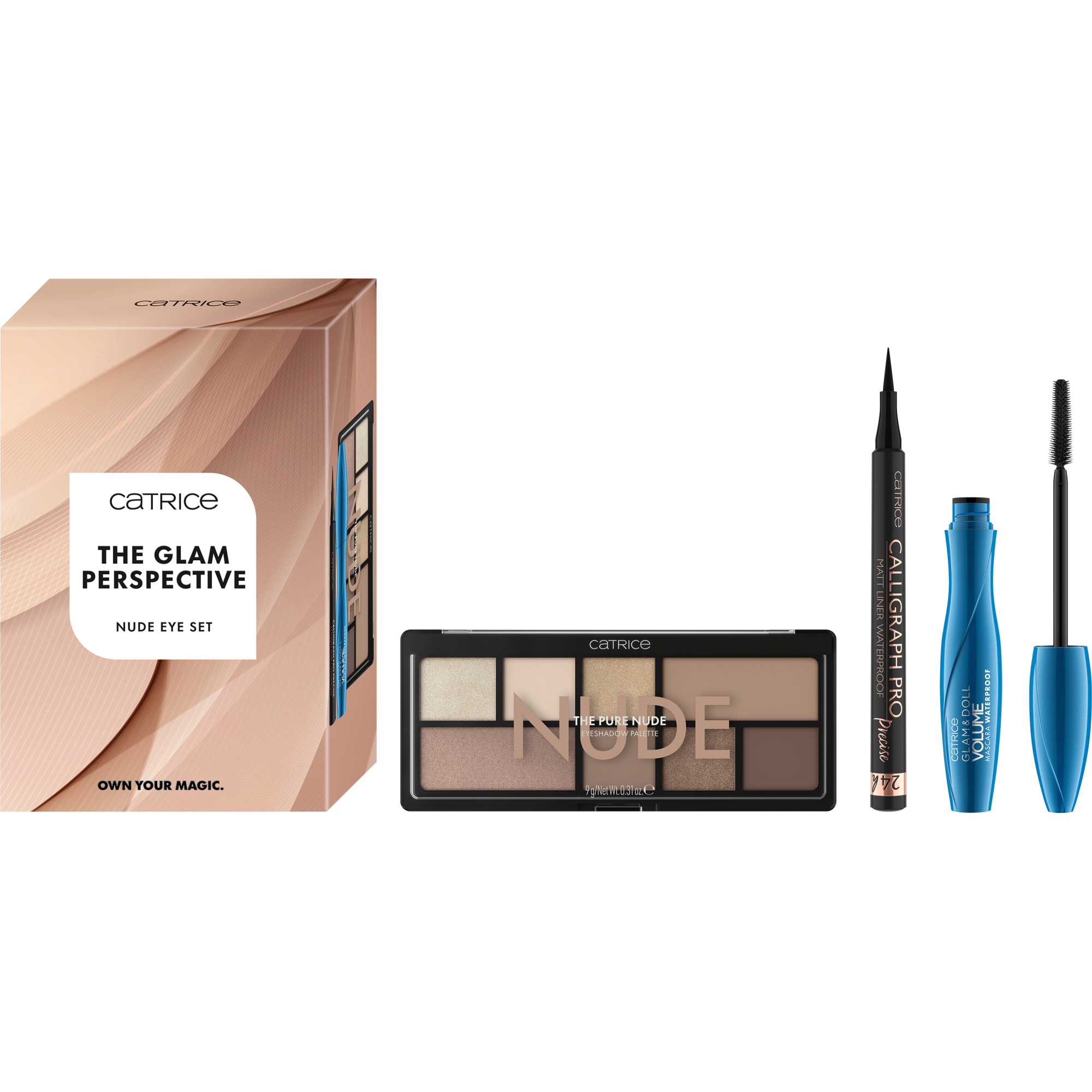 Set de ojos The Glam Perspective Nude