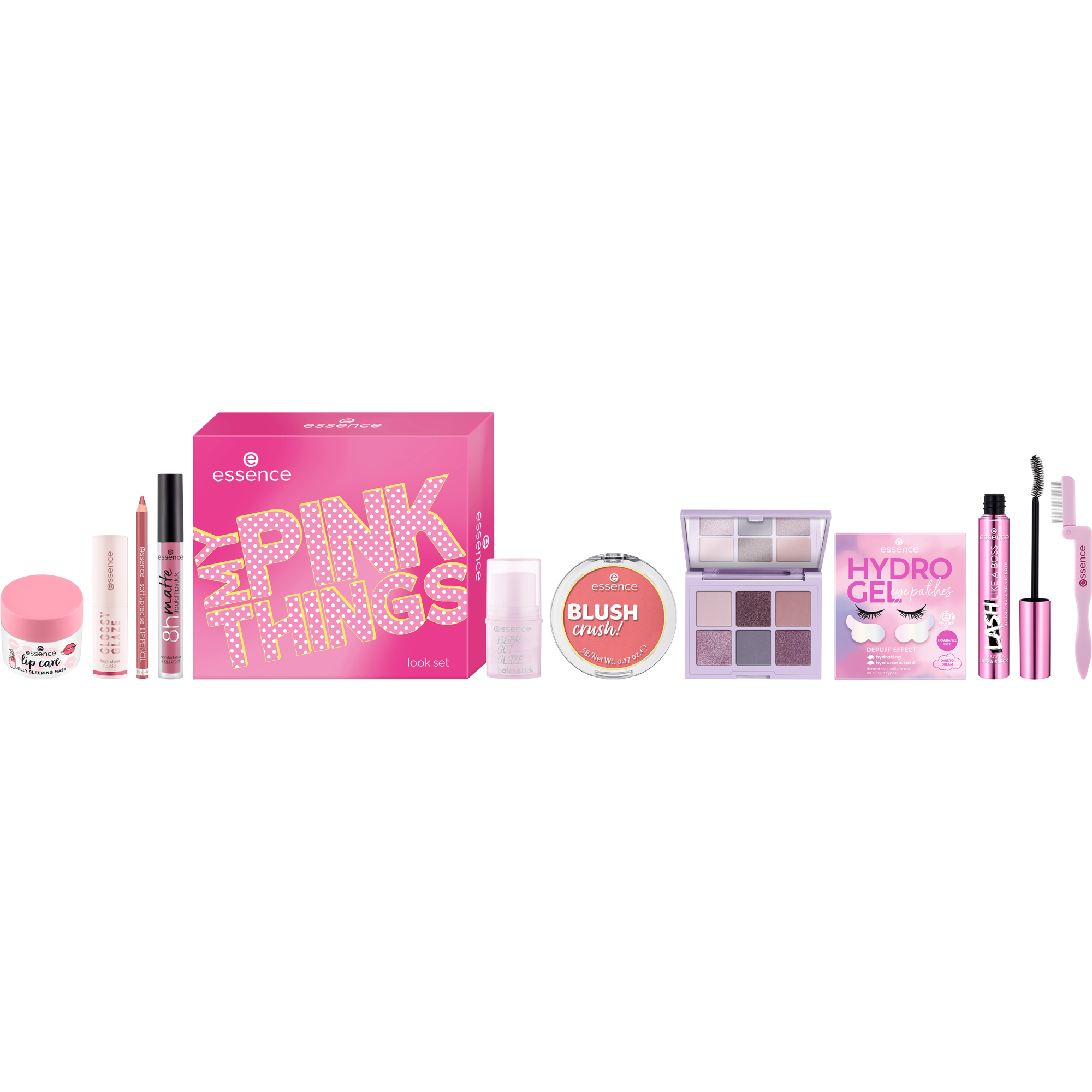 MY PINK THINGS look set
