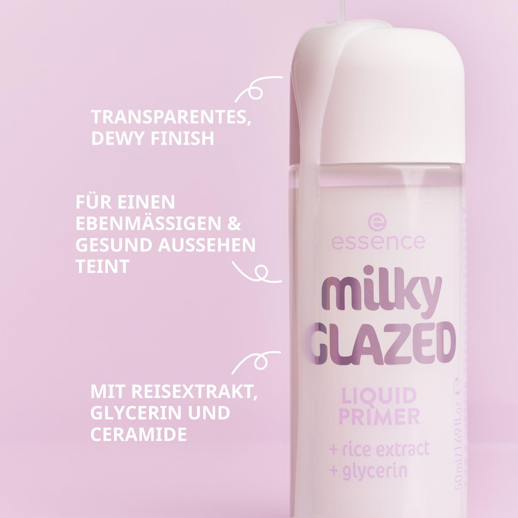 milky GLAZED LIQUID PRIMER – Info Graphic - Produkt Element 3 von 10
