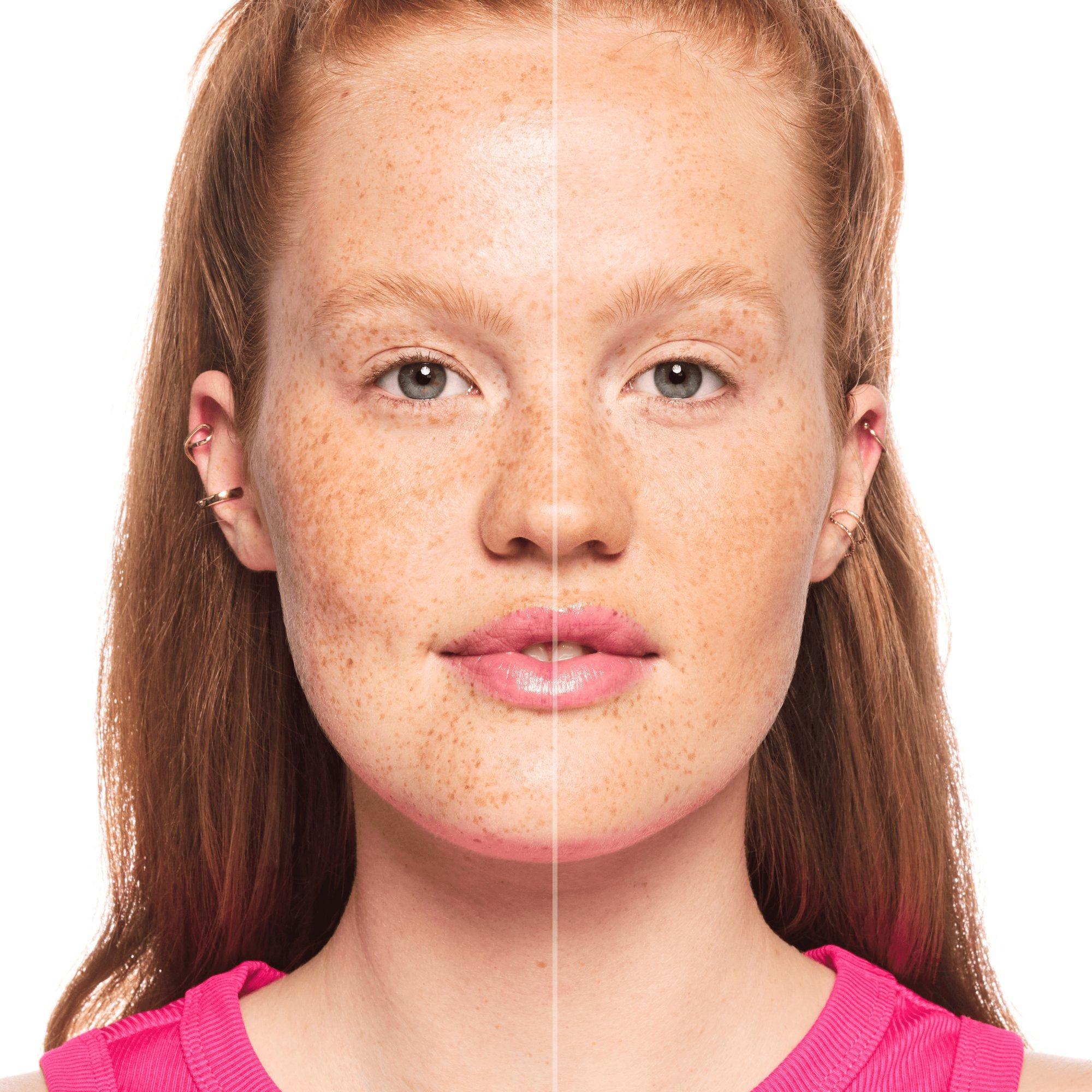Trío polvos sueltos para sellar FLAWLESS SKIN – Application Before After - Artículo de producto 5 de 8