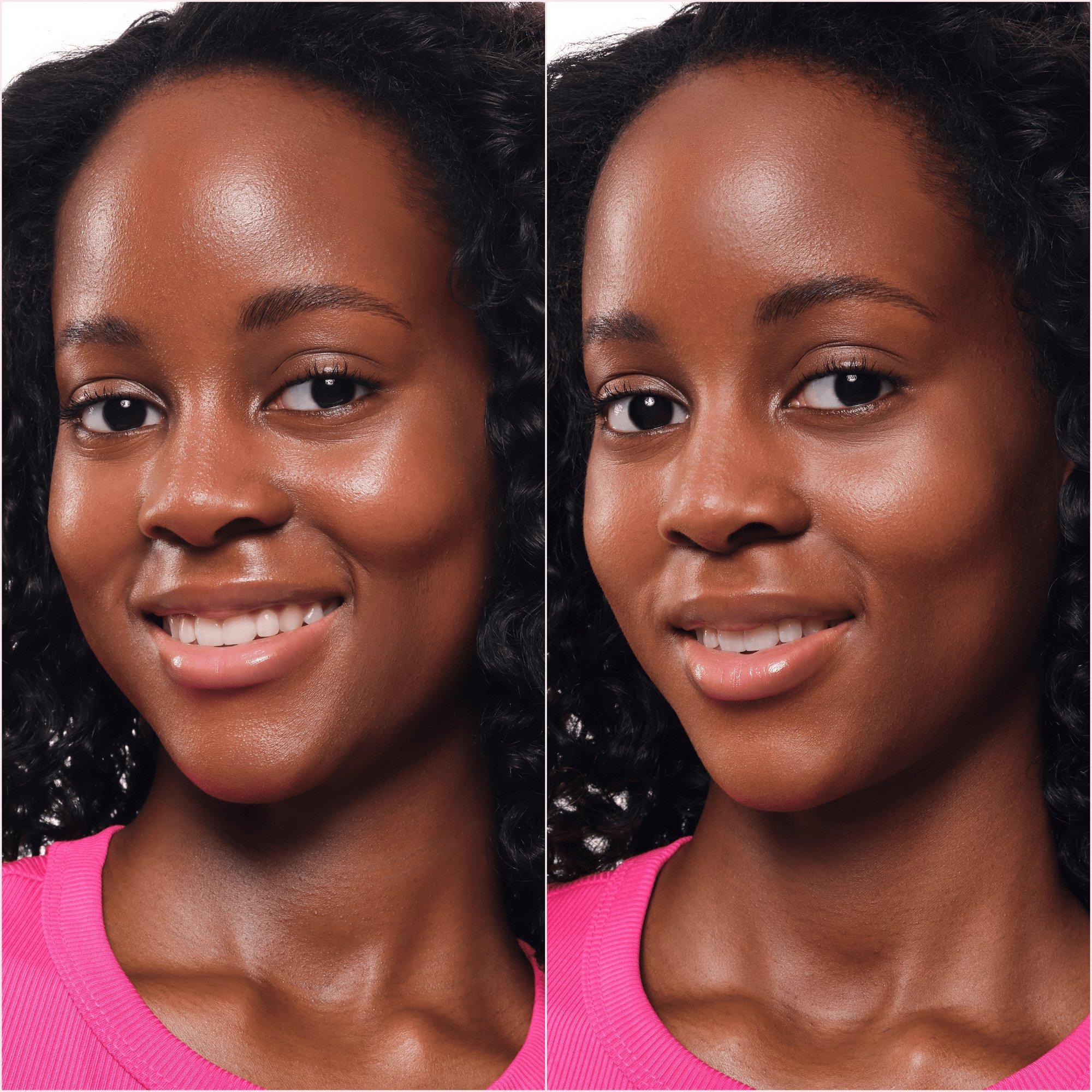 Фиксираща водоустойчива пудра all about soft glow! – Application Before After - Продукт 6 от 9