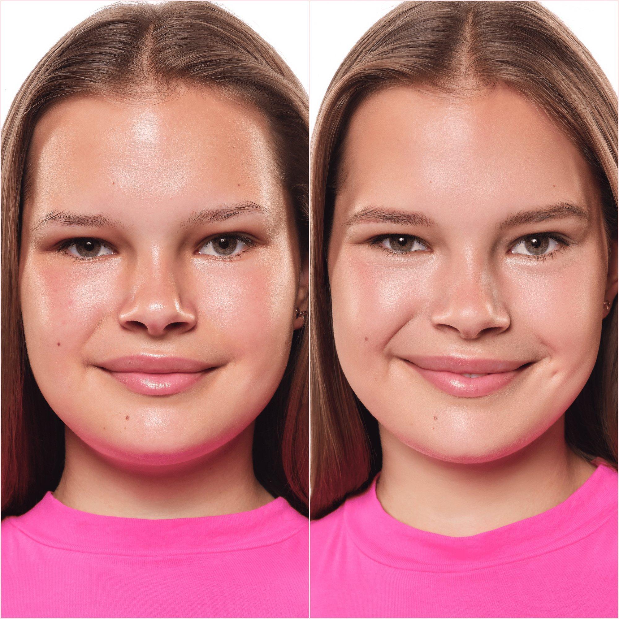 silky BLUR HYDRATING LONGWEAR CONCEALER anti-cernes – Application Before After - Produit 7 sur 12