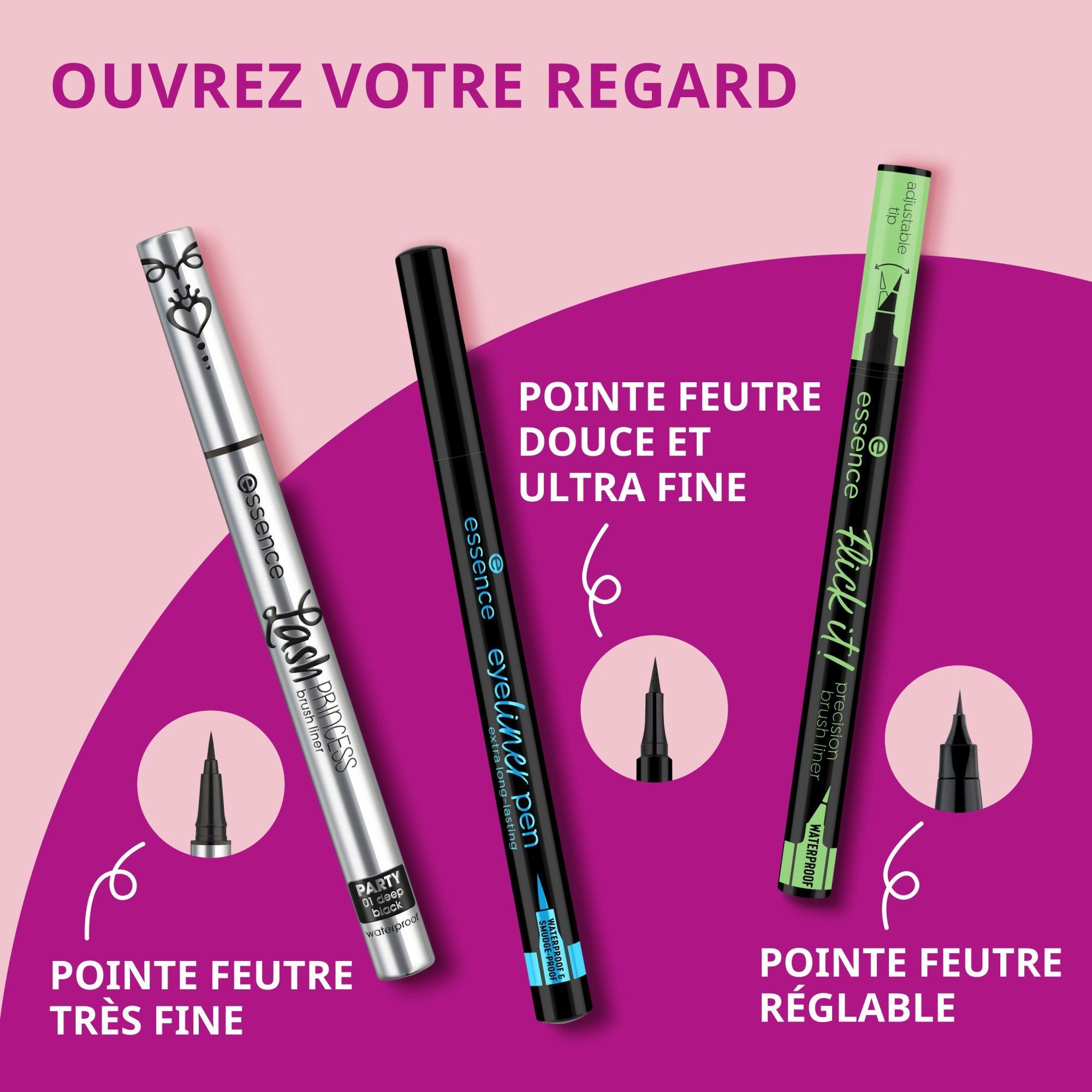 Lash PRINCESS brush liner PARTY eyeliner pinceau – Info Graphic - Produit 4 sur 11