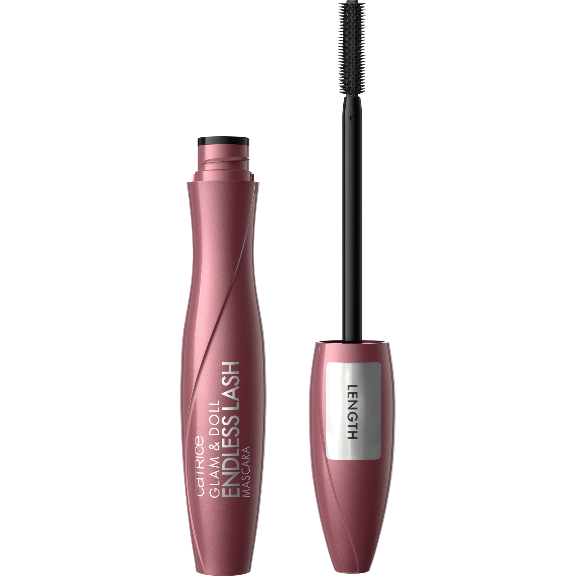Glam & Doll Endless Lash Mascara – Product Front View Full Open - Product item 1 of 11