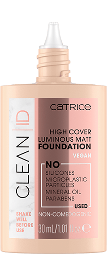 Podkład rozświetlający matujący Clean ID High Cover Luminous Matt