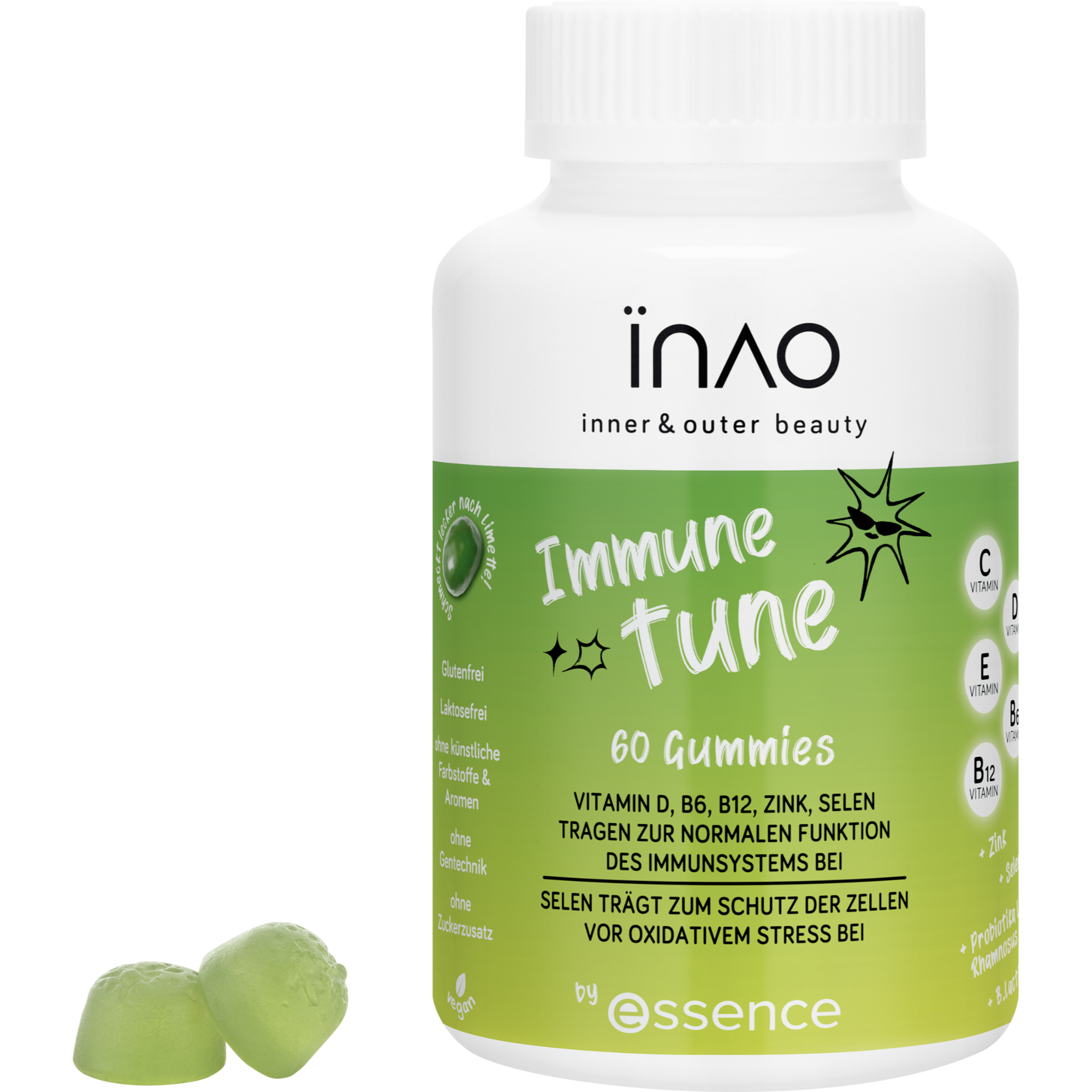 INAO inner and outer beauty Immune Tune viinikumit by essence