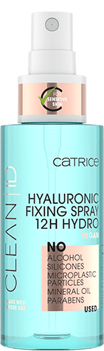 Clean ID 12H Hydro spray fijador hidratante con ácido hialurónico