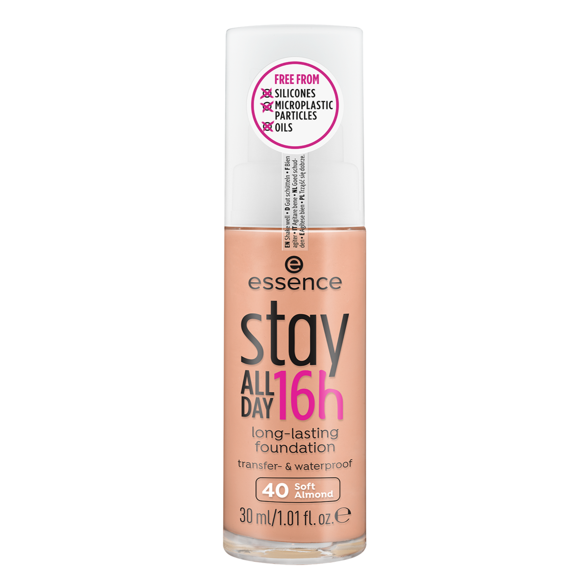 stay ALL DAY 16h long-lasting tekući puder