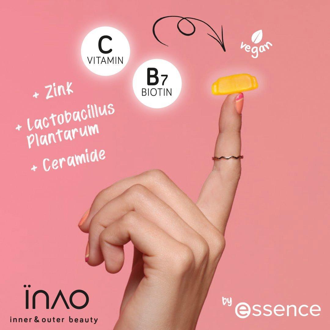 INAO inner and outer beauty Clean Skin gummies by essence