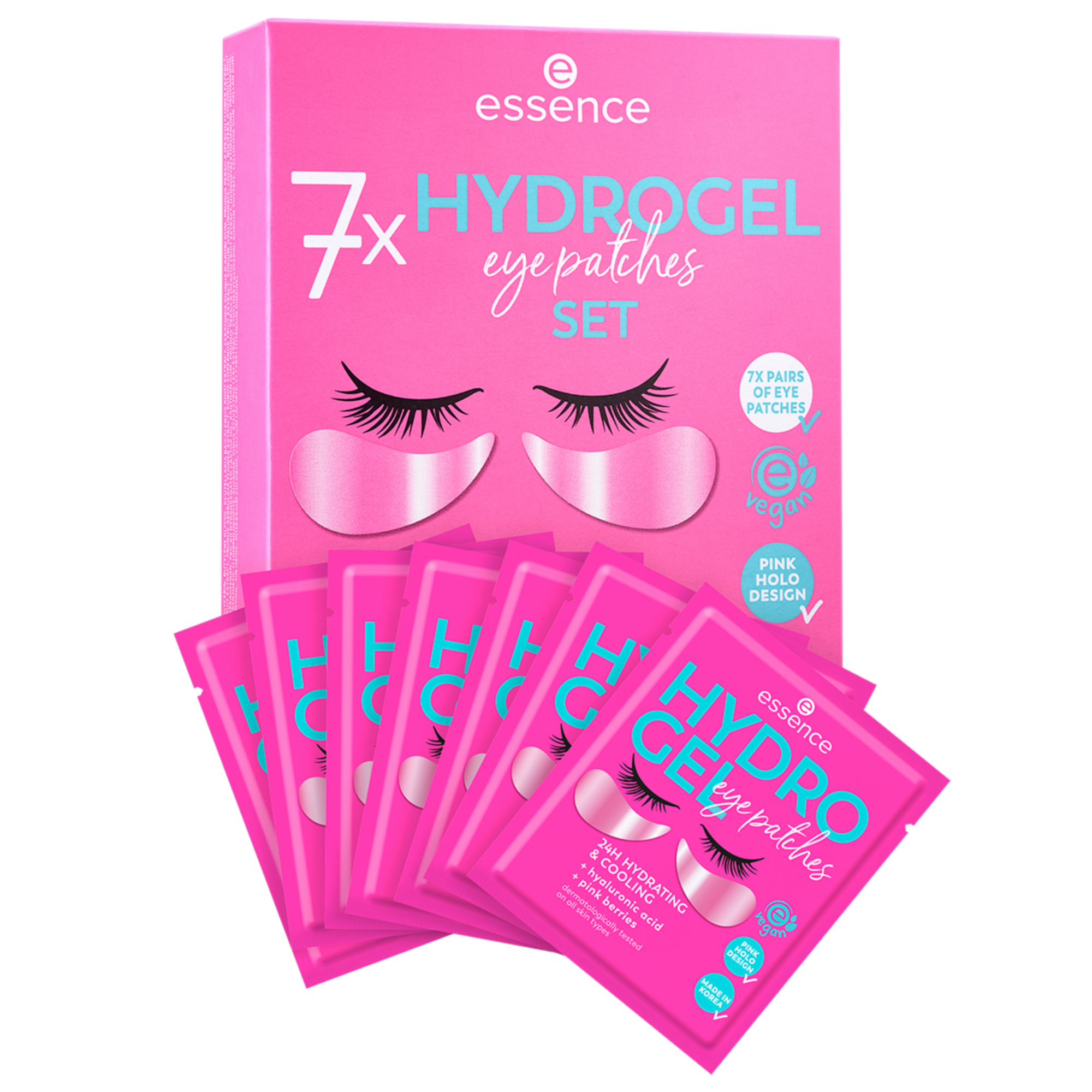 7X HYDROGEL eye patches set patchs yeux