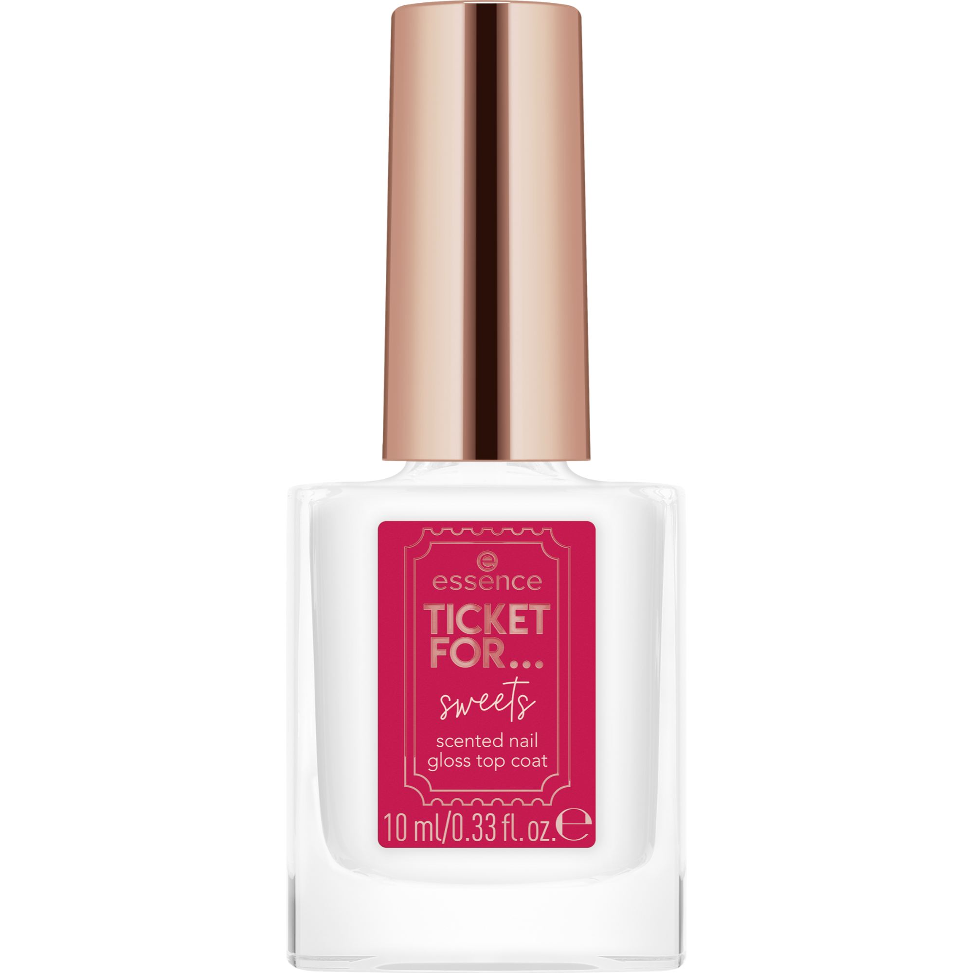 TICKET FOR... sweets scented nail gloss top coat