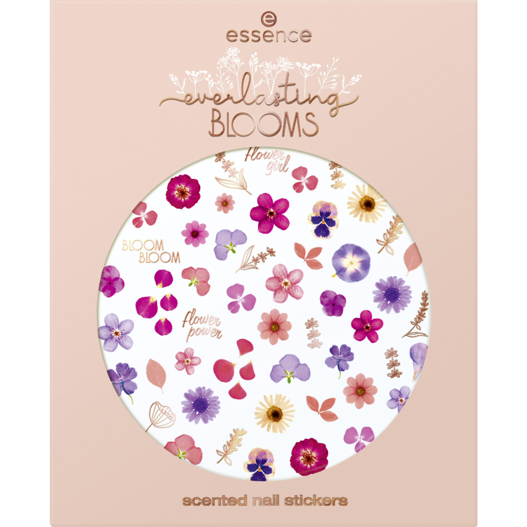 everlasting BLOOMS scented nail stickers