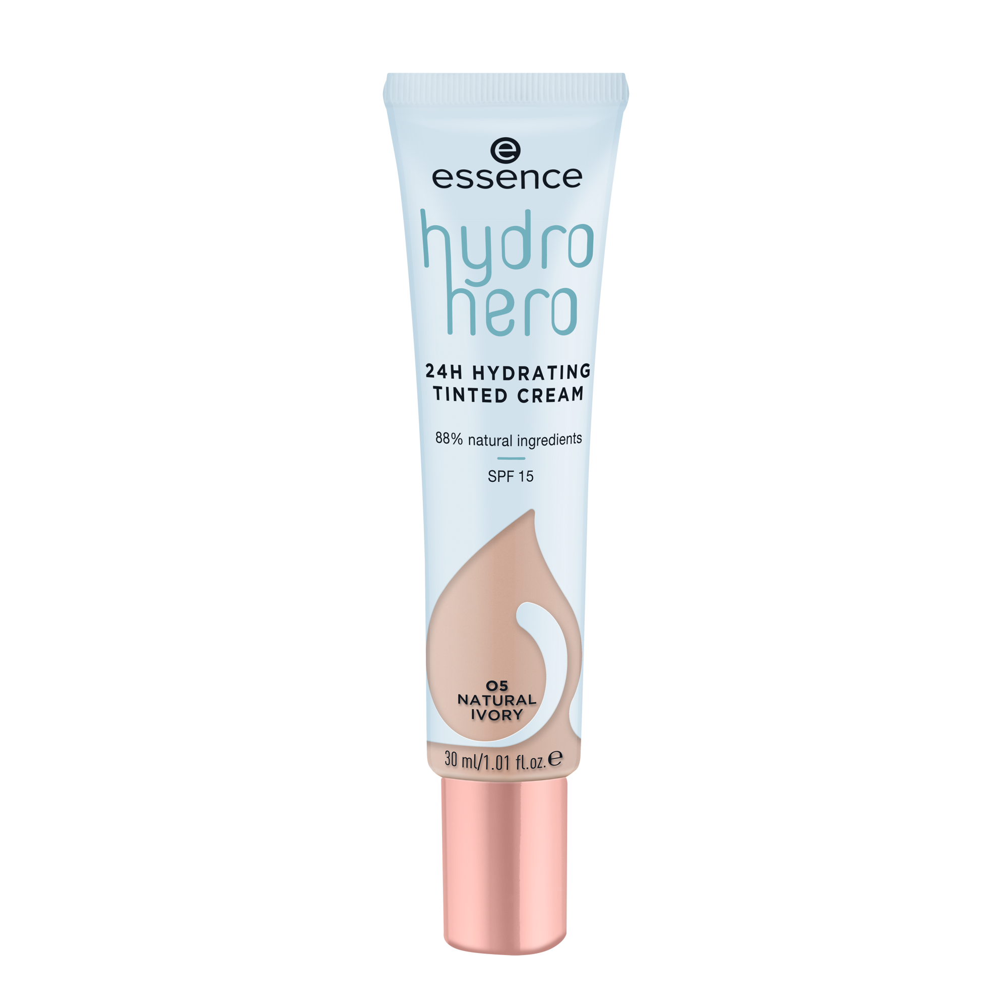 essence hydro hero 24h HYDRATING TINTED CREAM Natural Ivory online ...