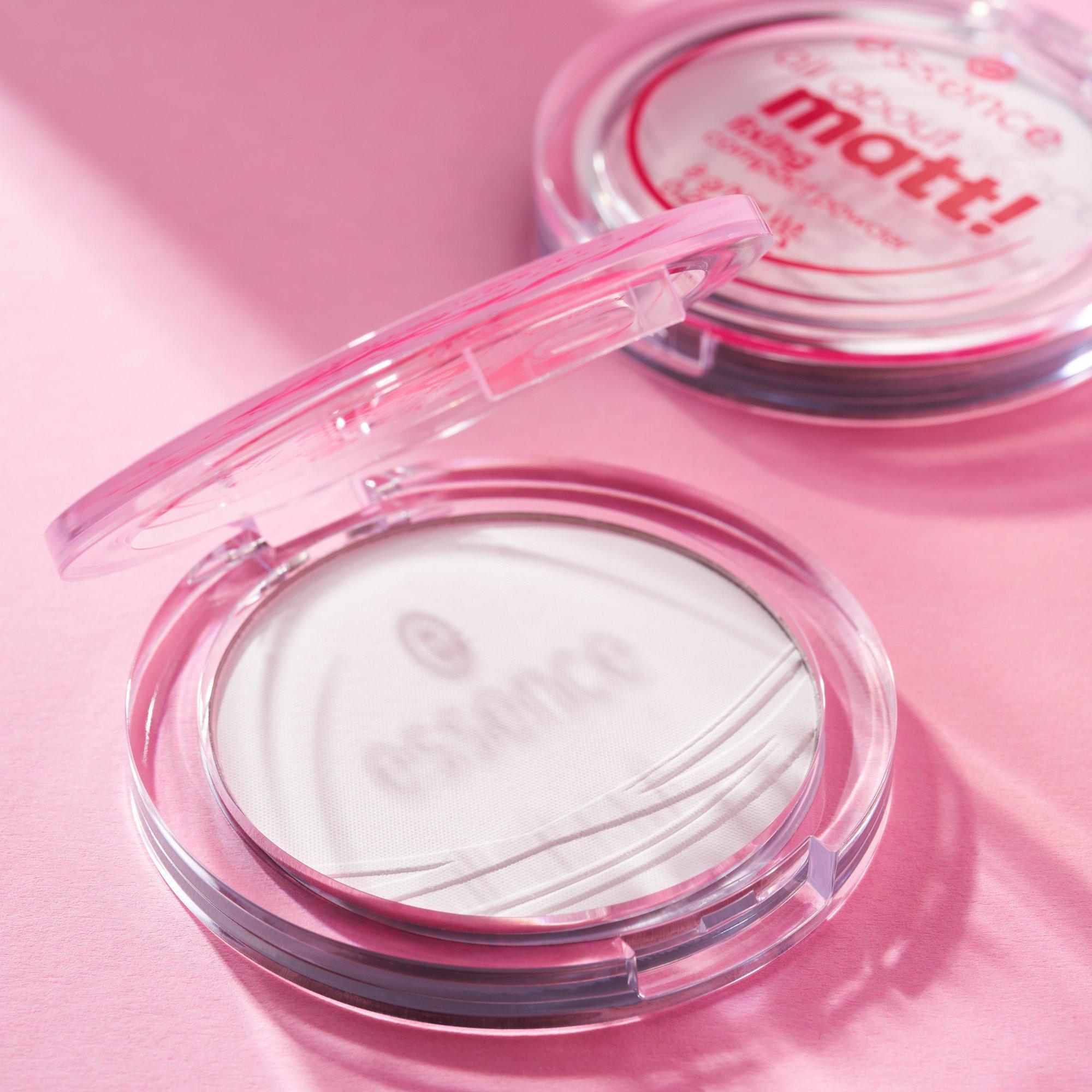 presuota pudra suteikianti matinį efektą „all about matt! fixing compact powder“