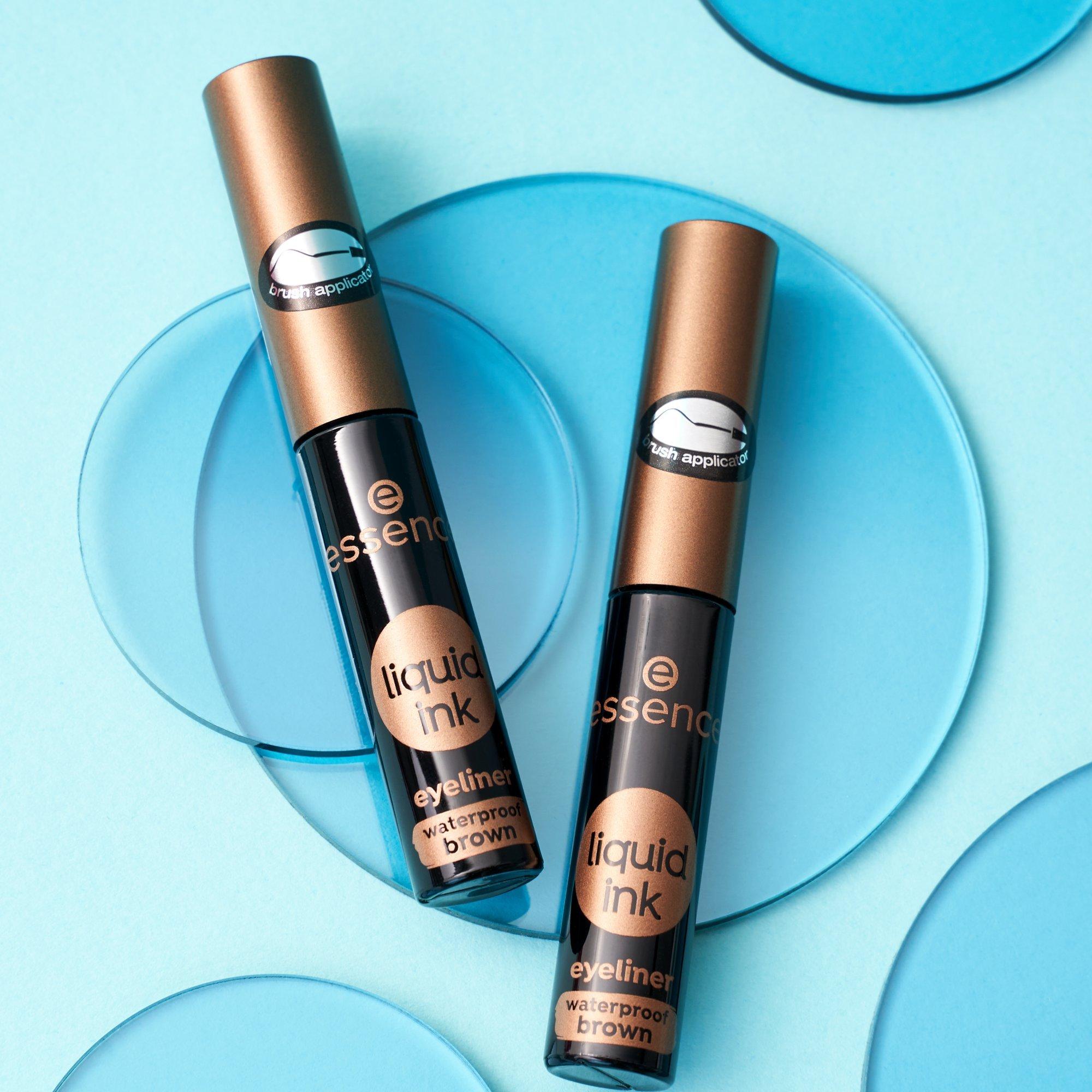 essence liquid ink eyeliner waterproof brown Ash brown online entdecken