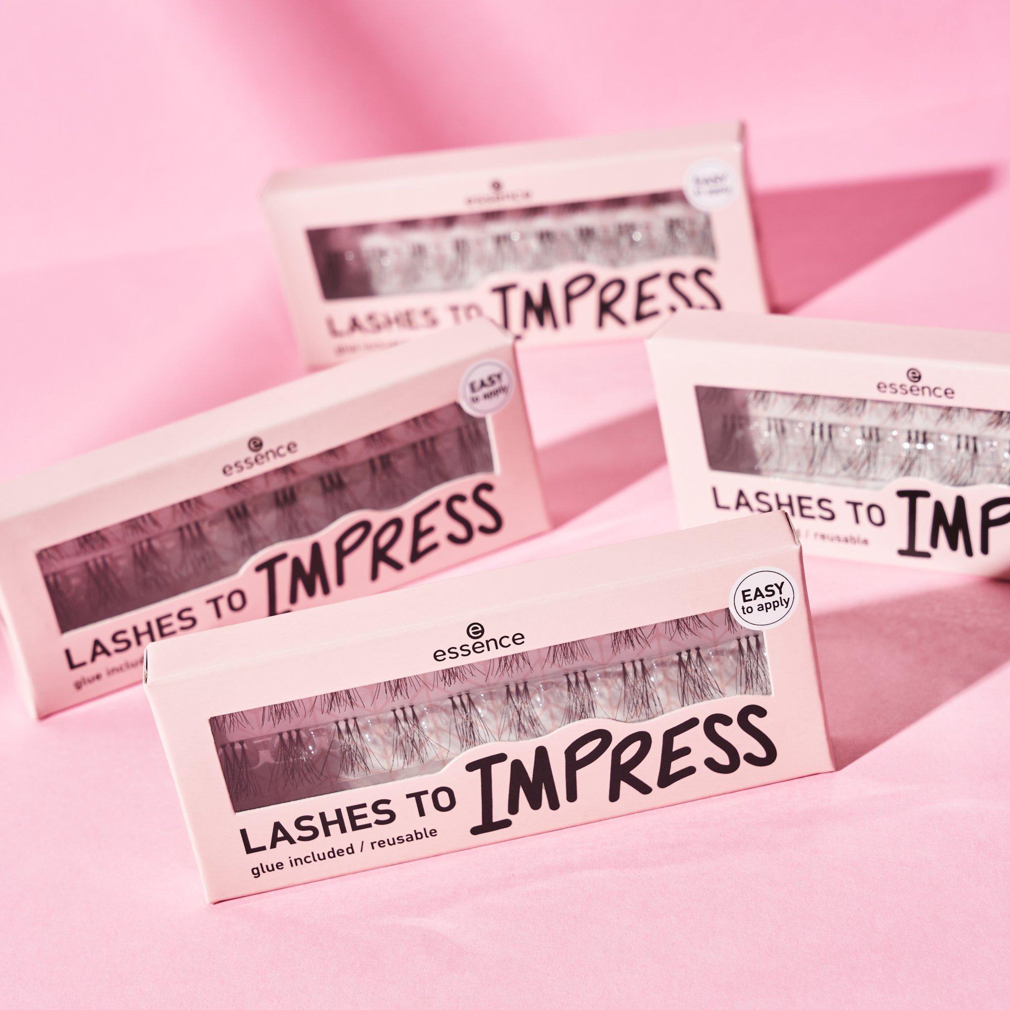 Buy essence LASHES TO IMPRESS bundled single lashes online