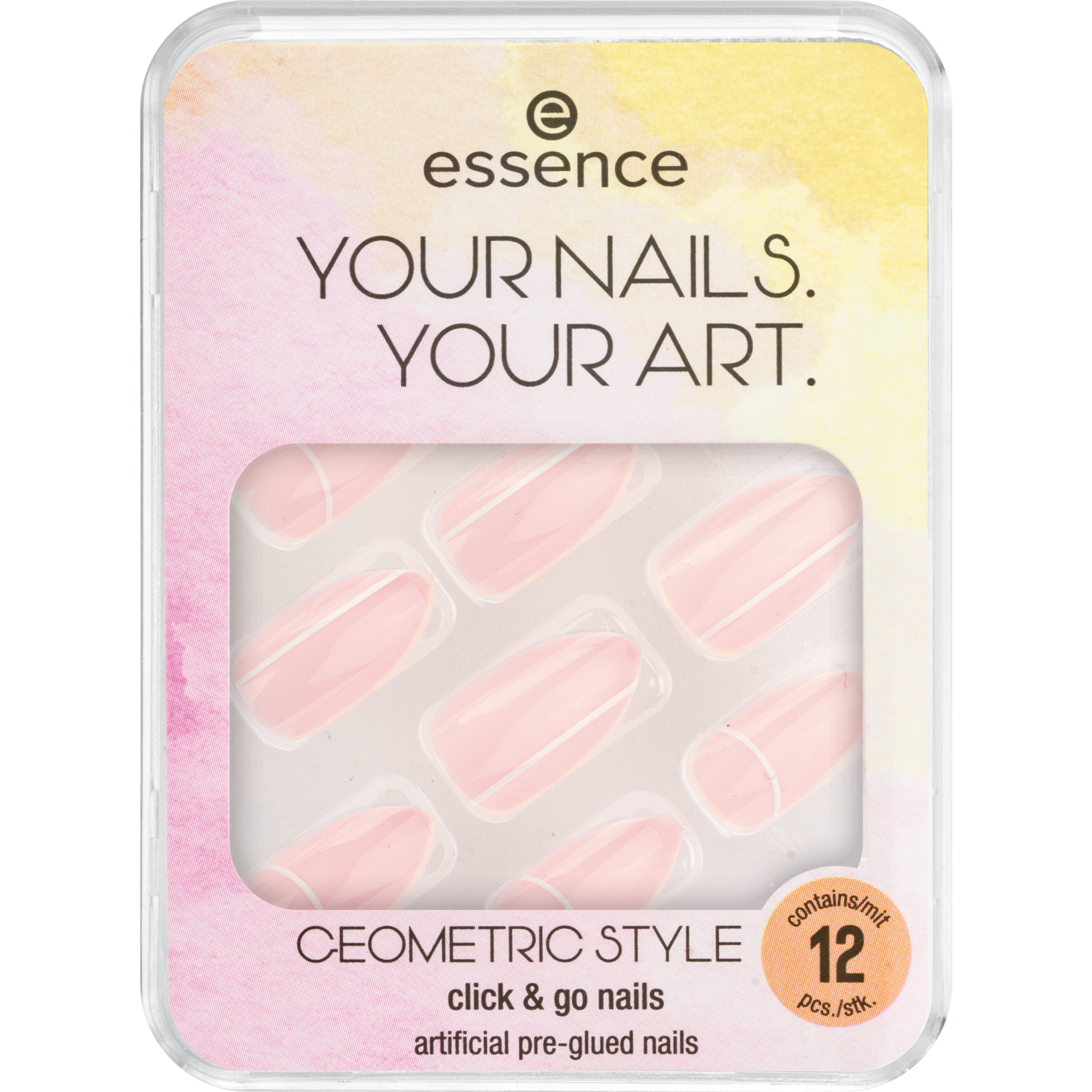 YOUR NAILS. YOUR ART. GEOMETRIC STYLE click & go nails