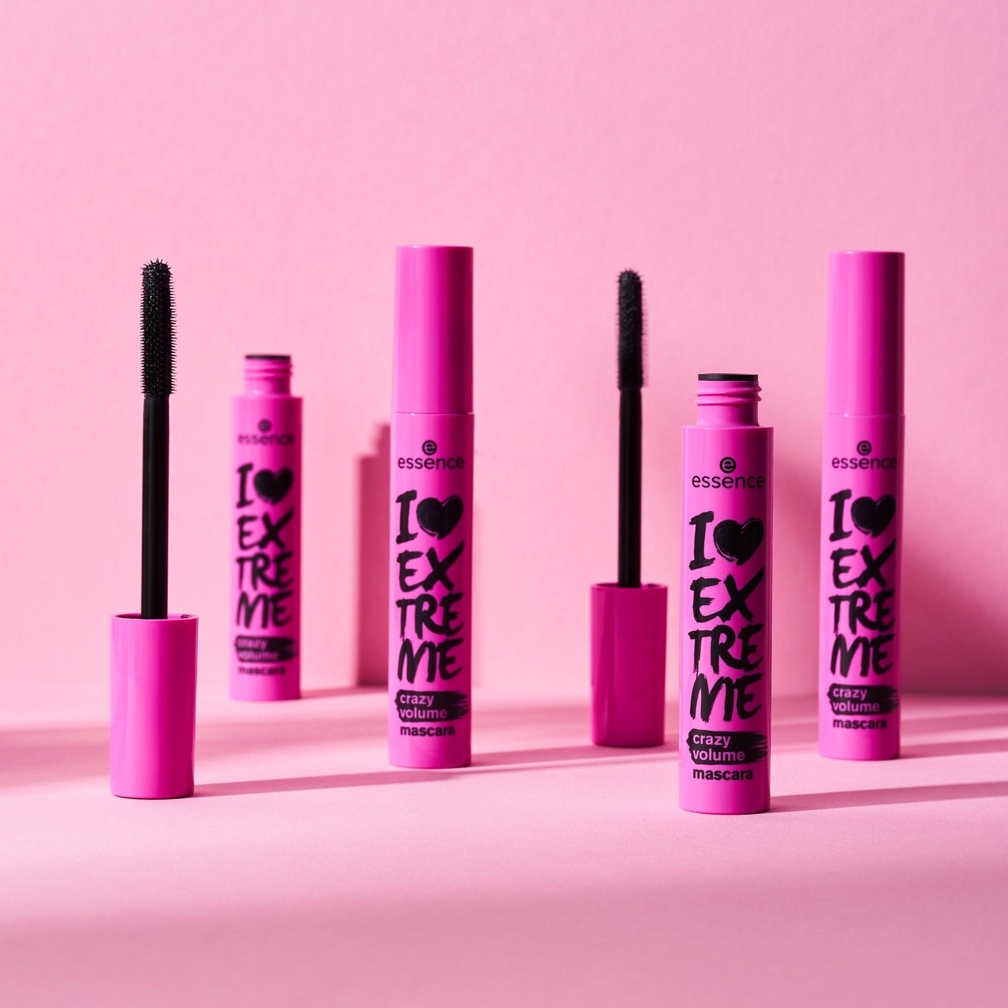 Blakstienų tušas „I LOVE EXTREME crazy volume mascara“