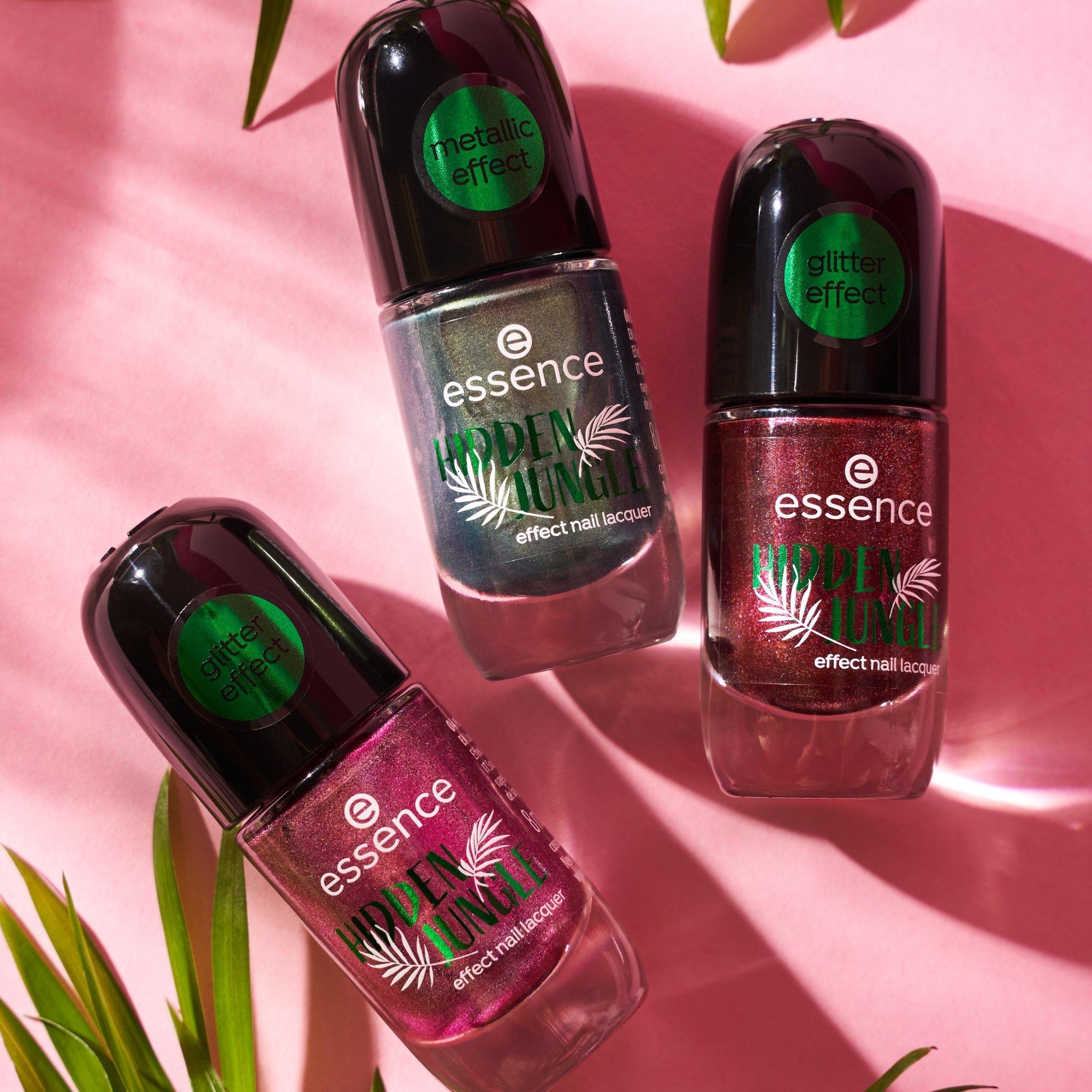 HIDDEN JUNGLE effect nail lacquer