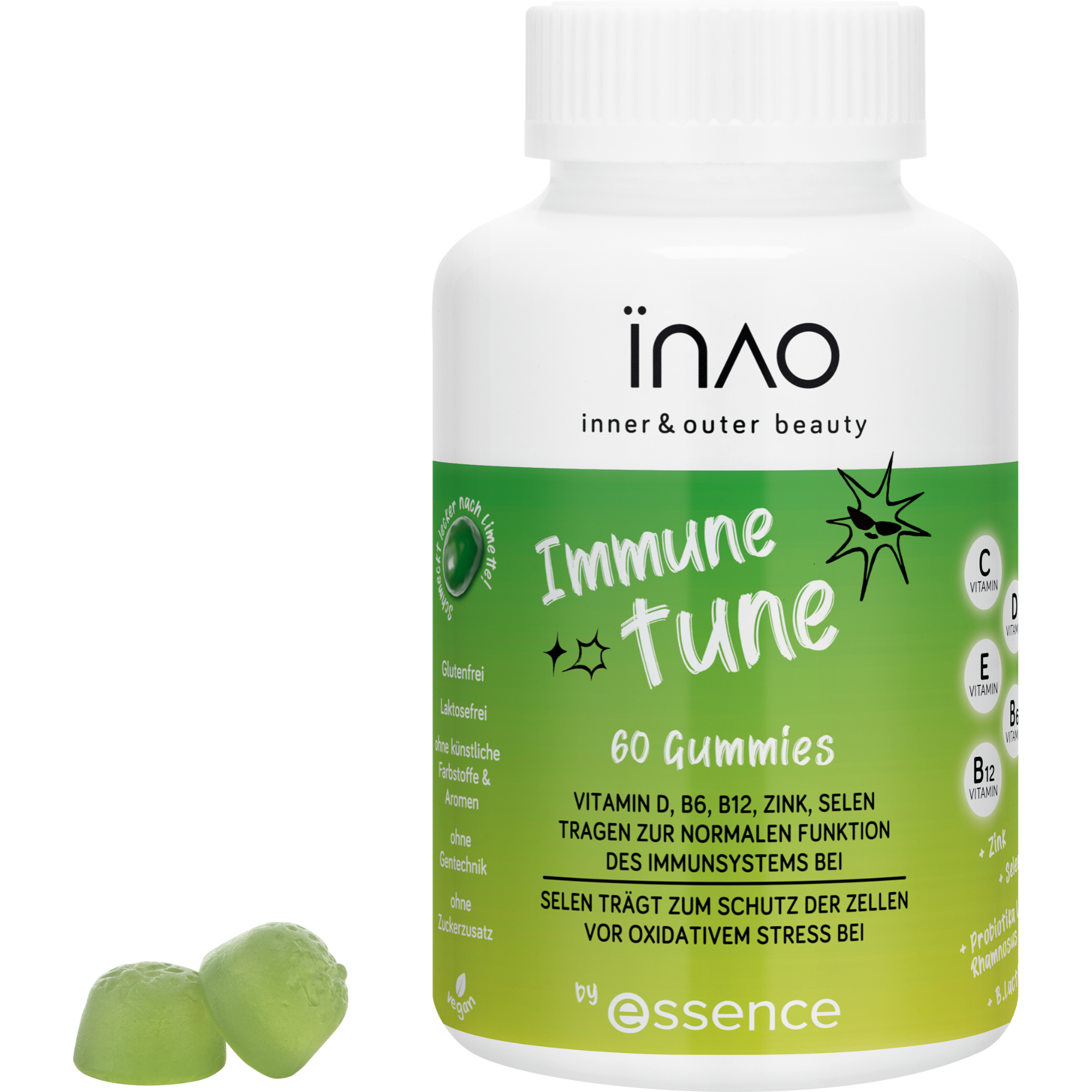 INAO inner and outer beauty Immune Tune viinikumit by essence