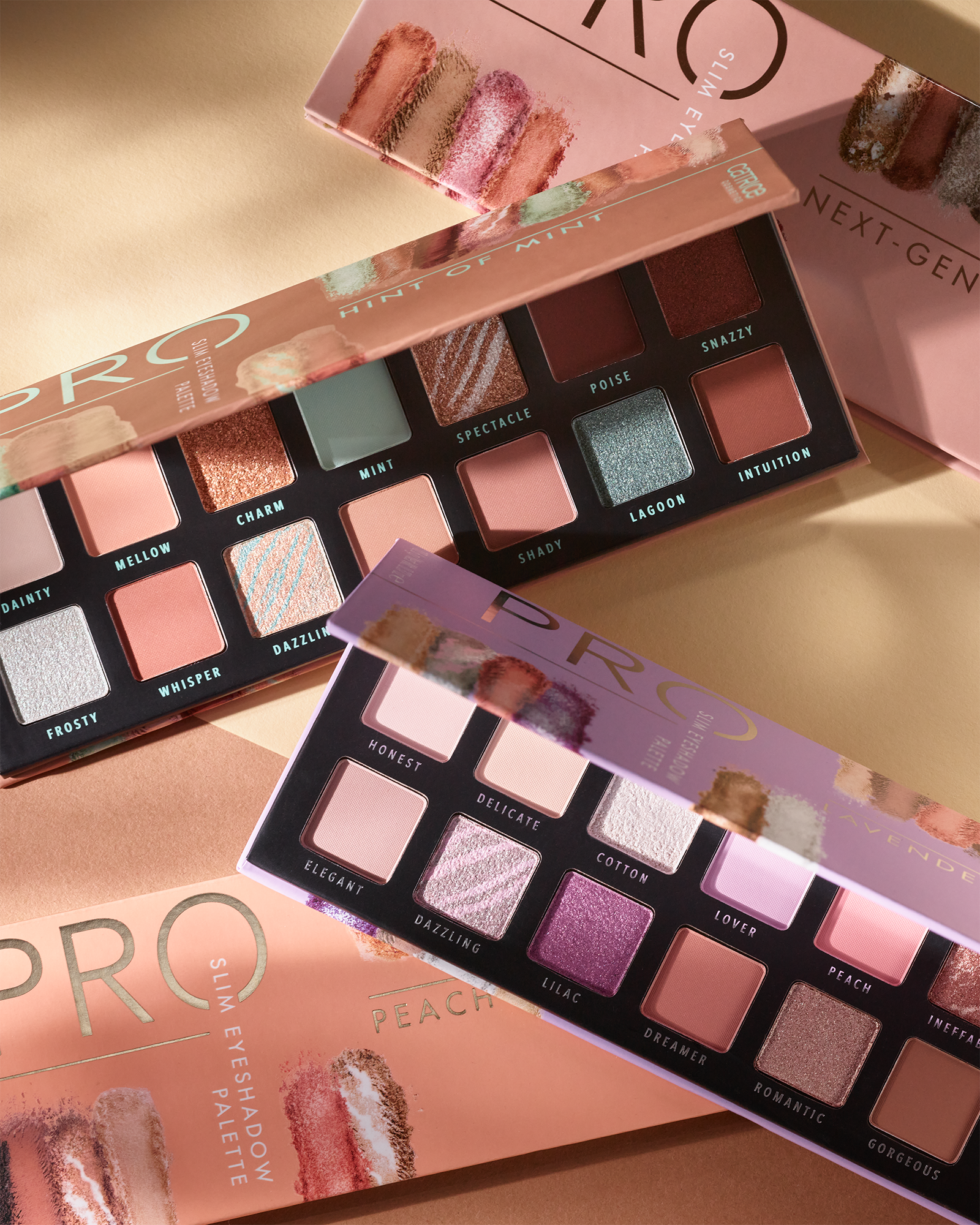 Pro Next-Gen Nudes Slim Eyeshadow Palette