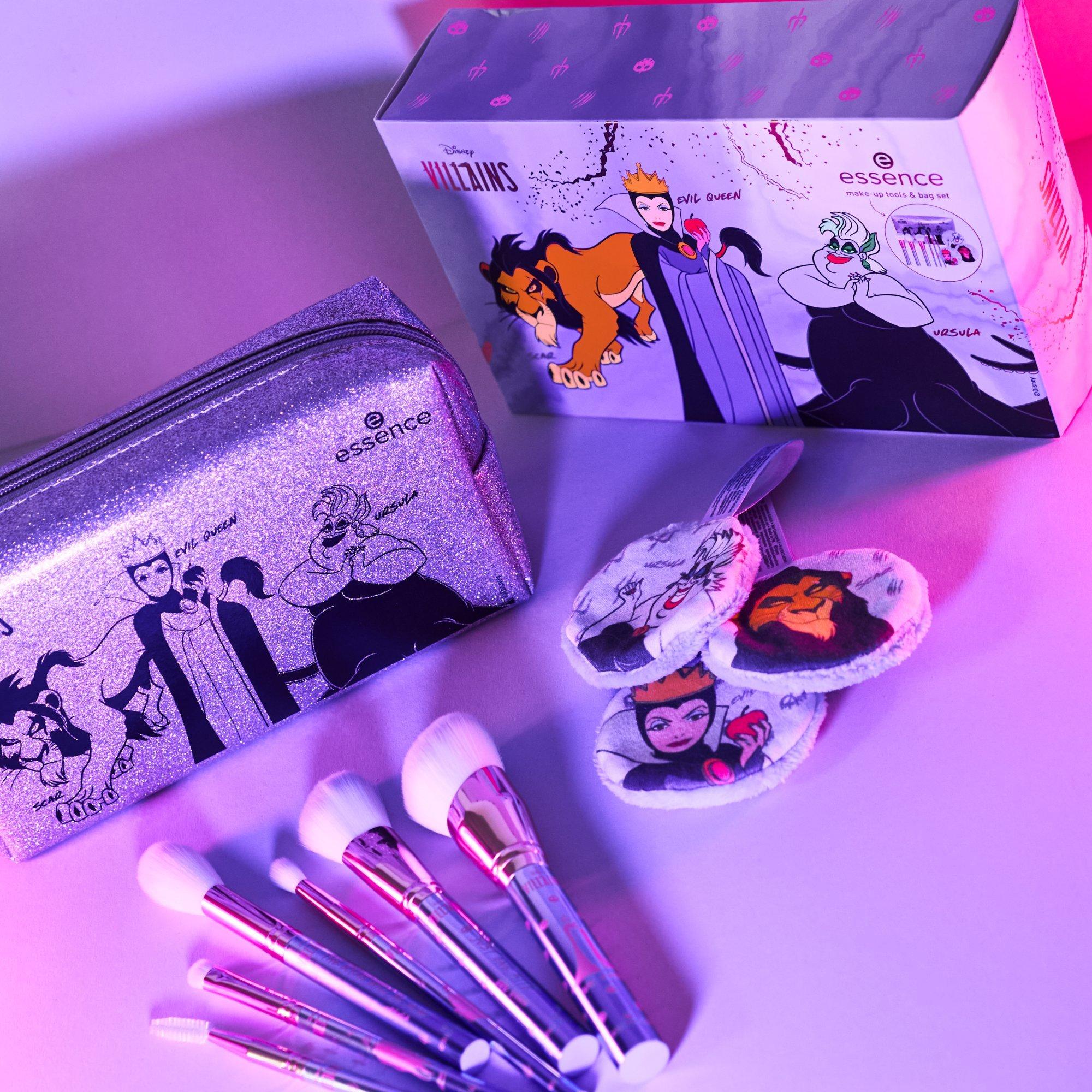 Buy essence Disney Villains makeup tools & bag set online