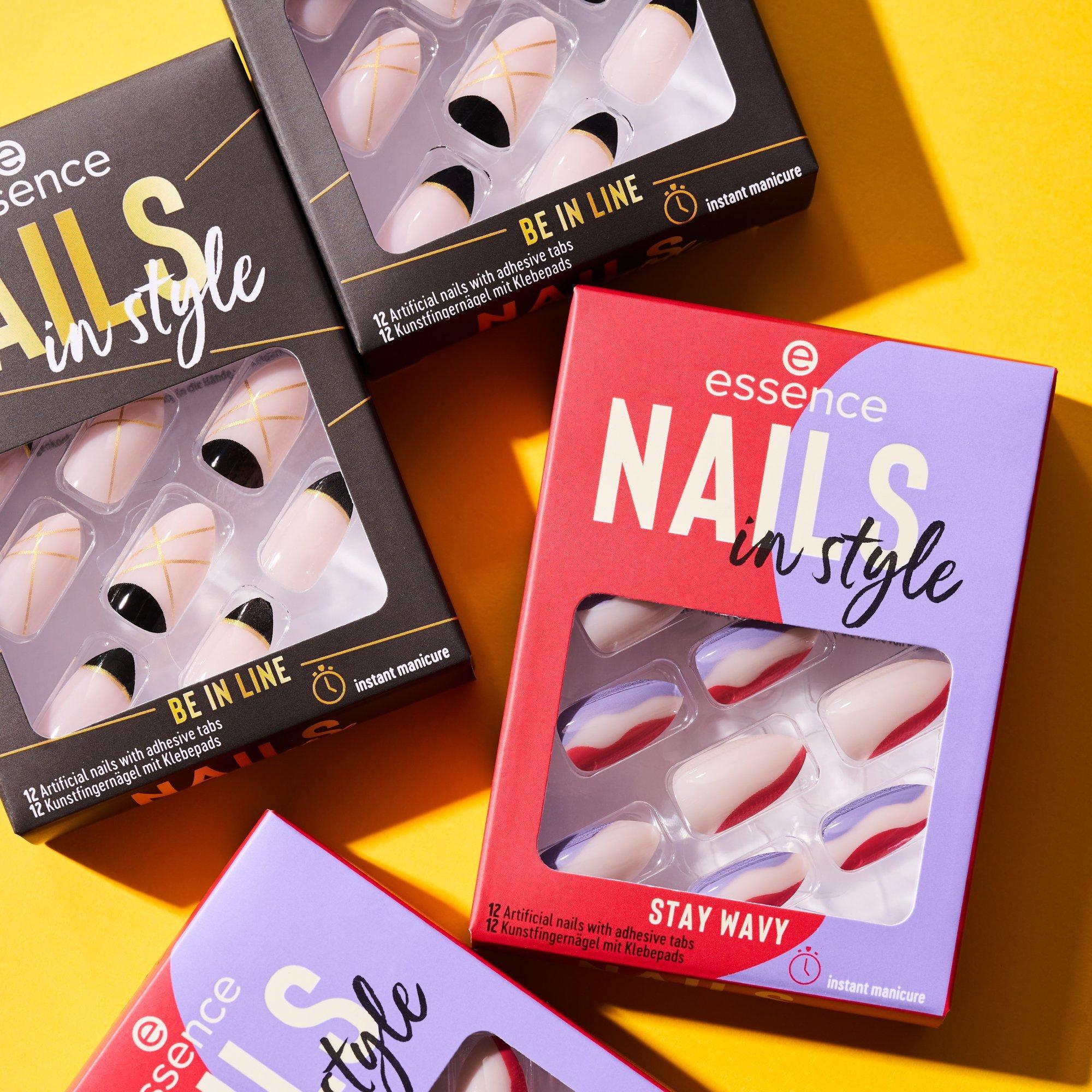 nails in style faux ongles