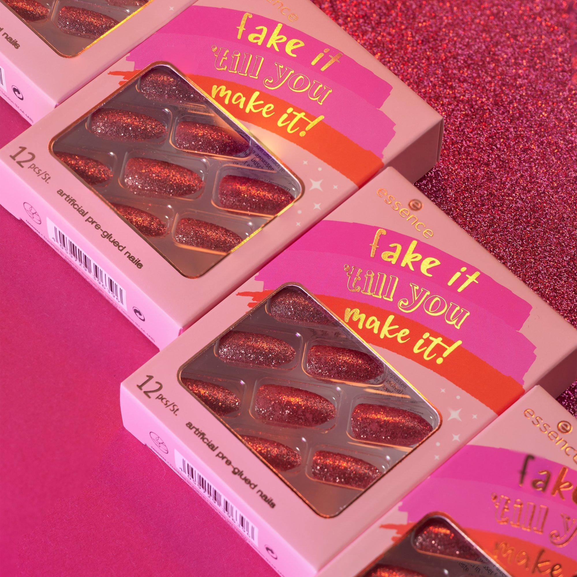 fake it 'till you make it! artificial pre-glued nails