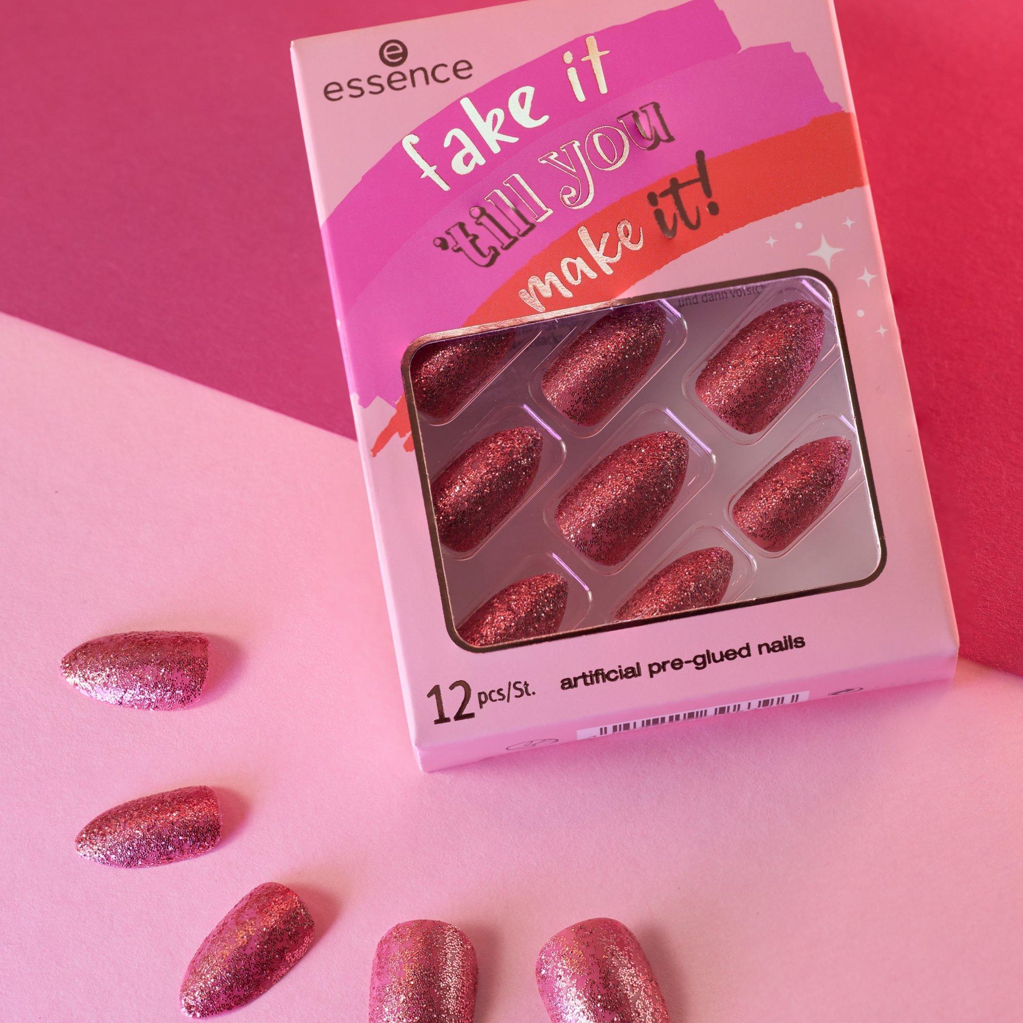 fake it 'till you make it! artificial pre-glued nails
