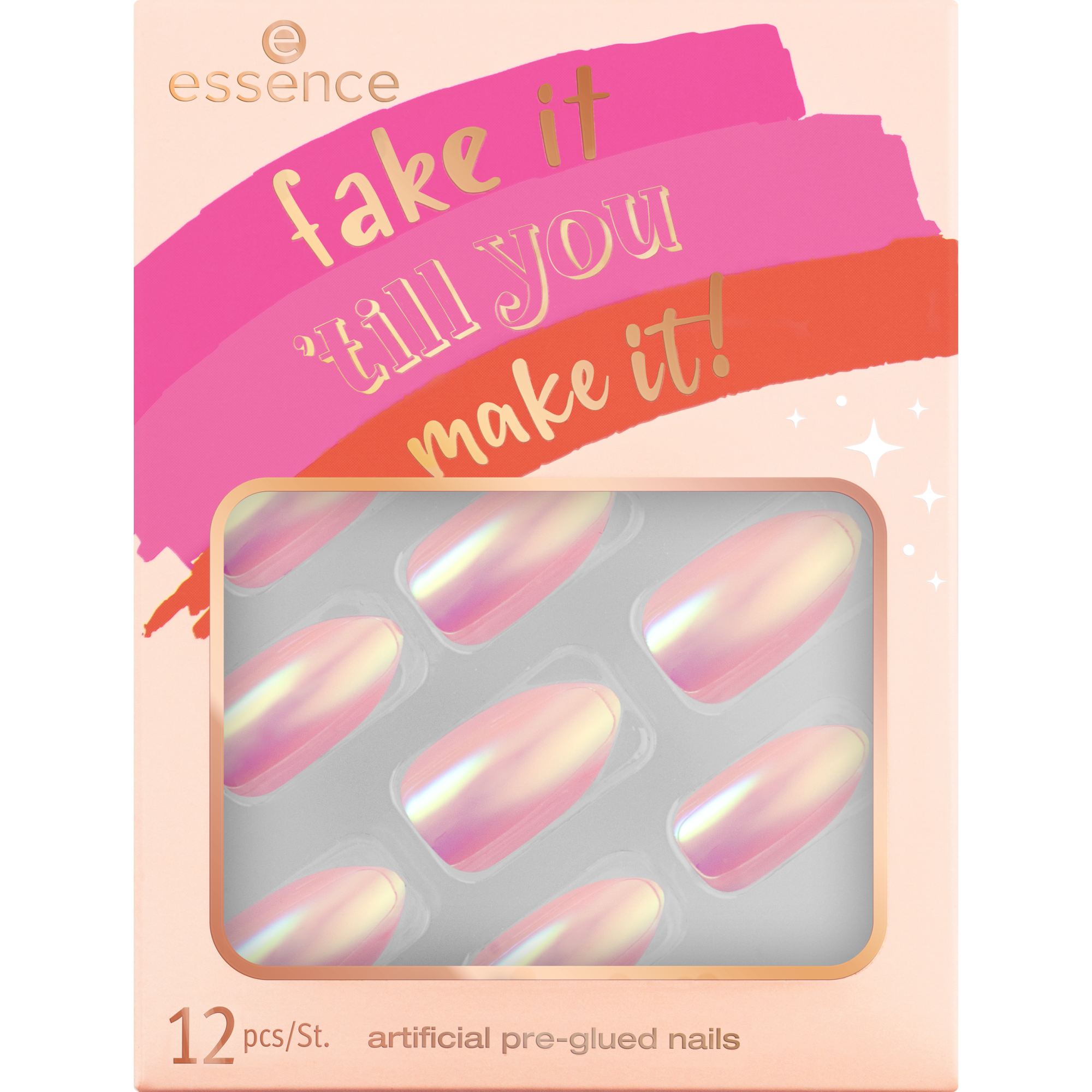 fake it 'till you make it! artificial pre-glued nails