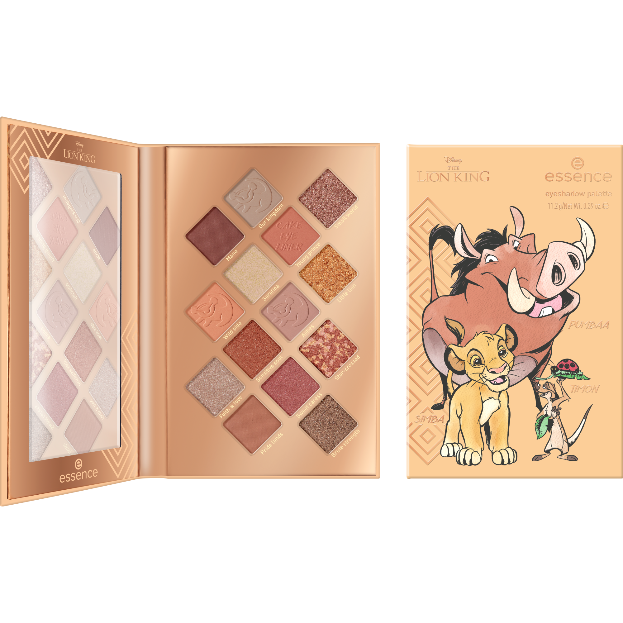 Paleta de sombras de ojos El Rey León de Disney