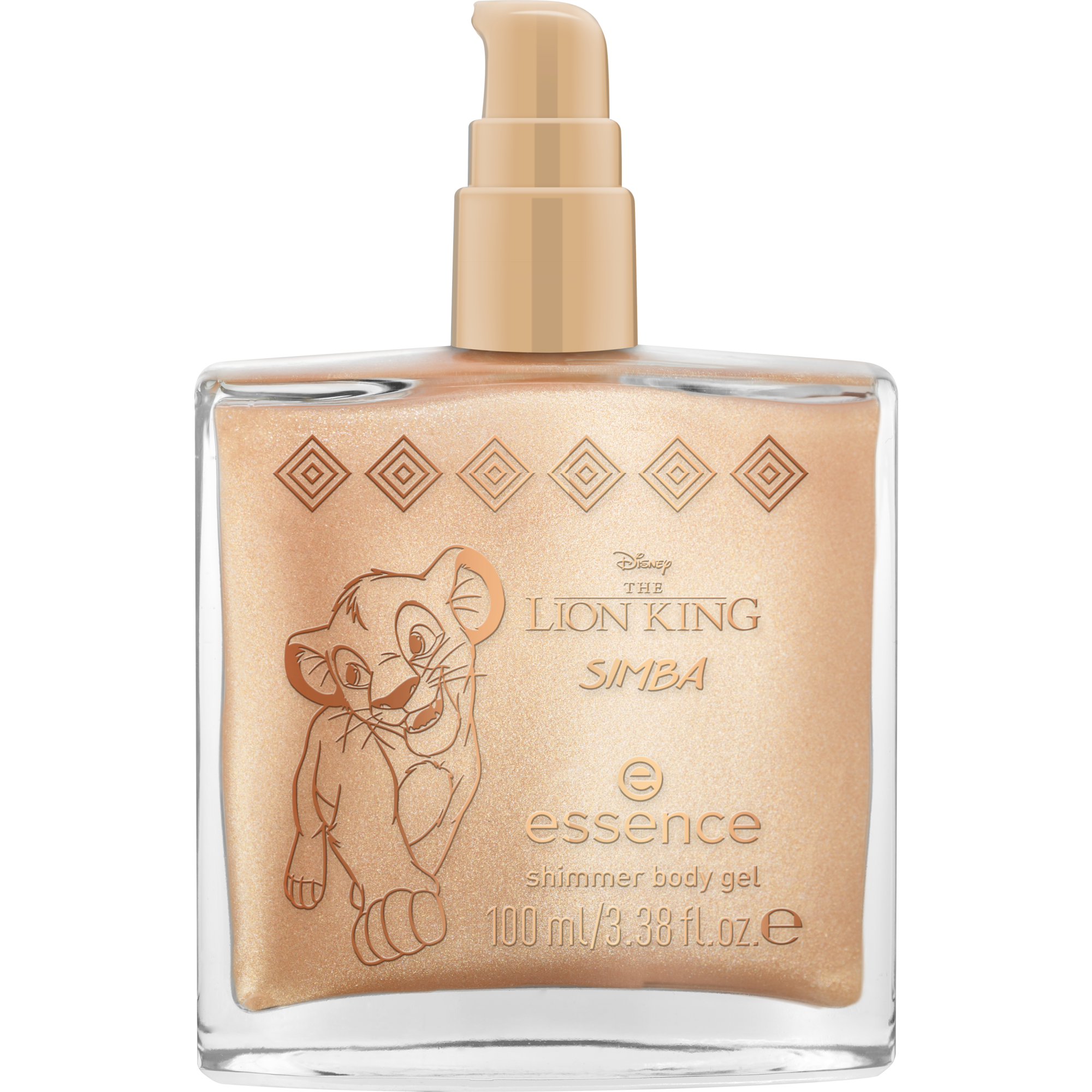 Disney The Lion King shimmer body gel