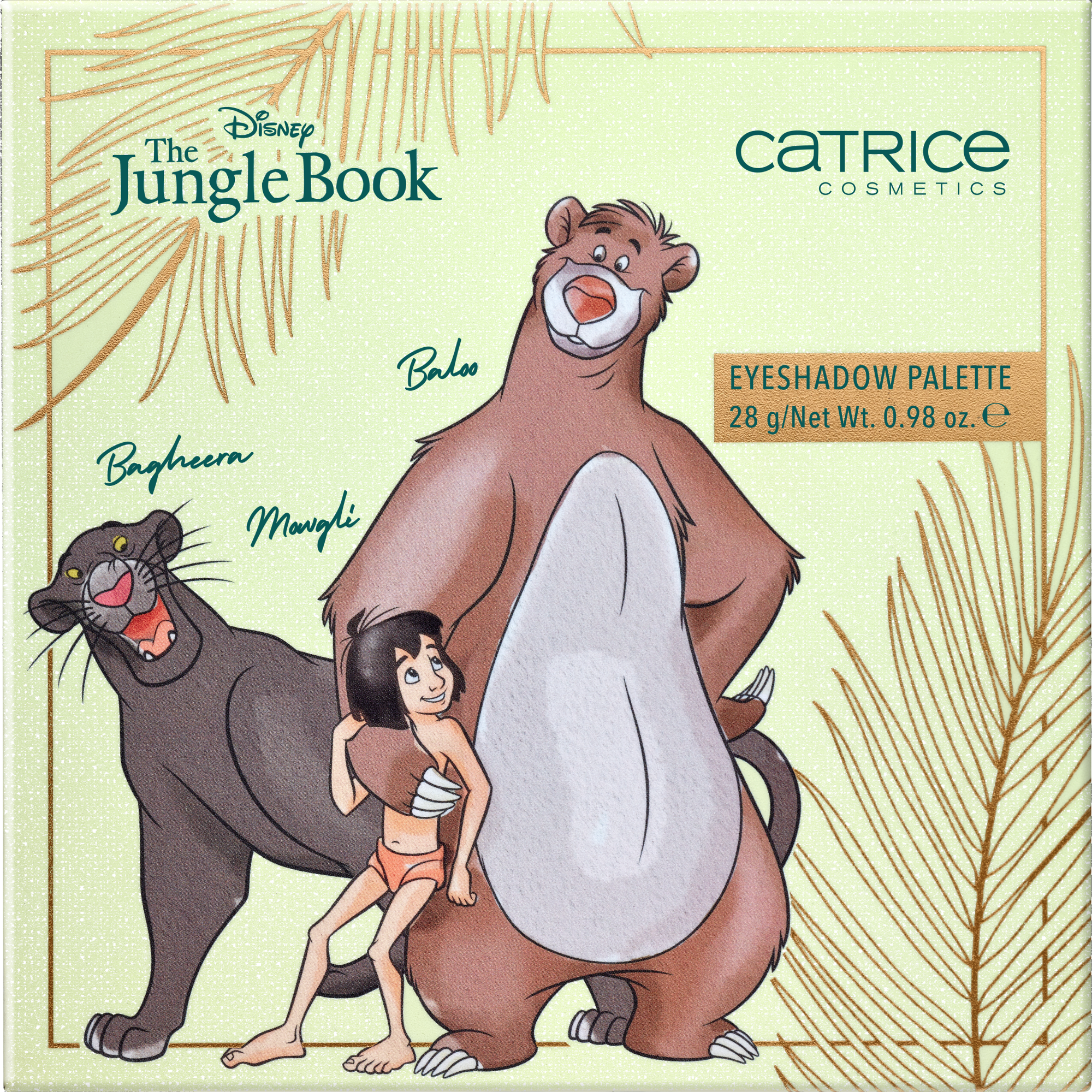 Disney The Jungle Book paleta sjenila za oči