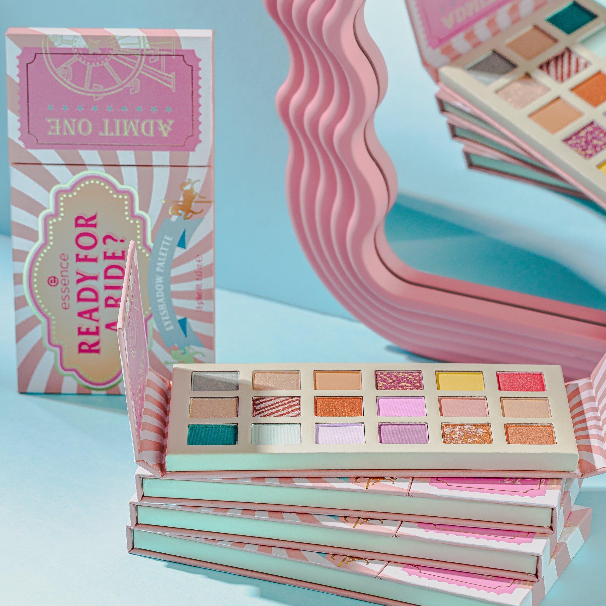 Buy essence READY FOR A RIDE? EYESHADOW PALETTE Ticket For A Fun Ride online