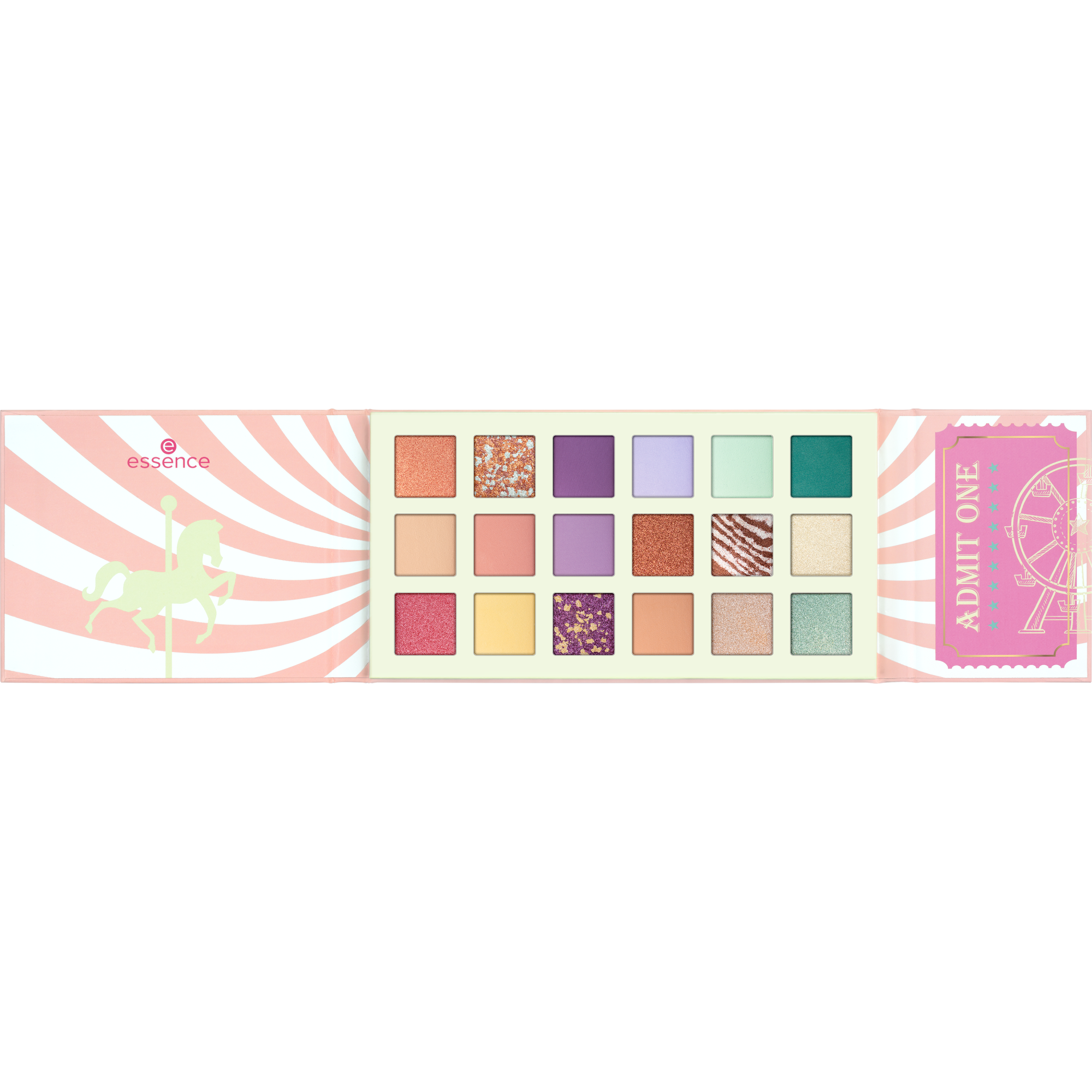 Buy essence READY FOR A RIDE? EYESHADOW PALETTE Ticket For A Fun Ride online