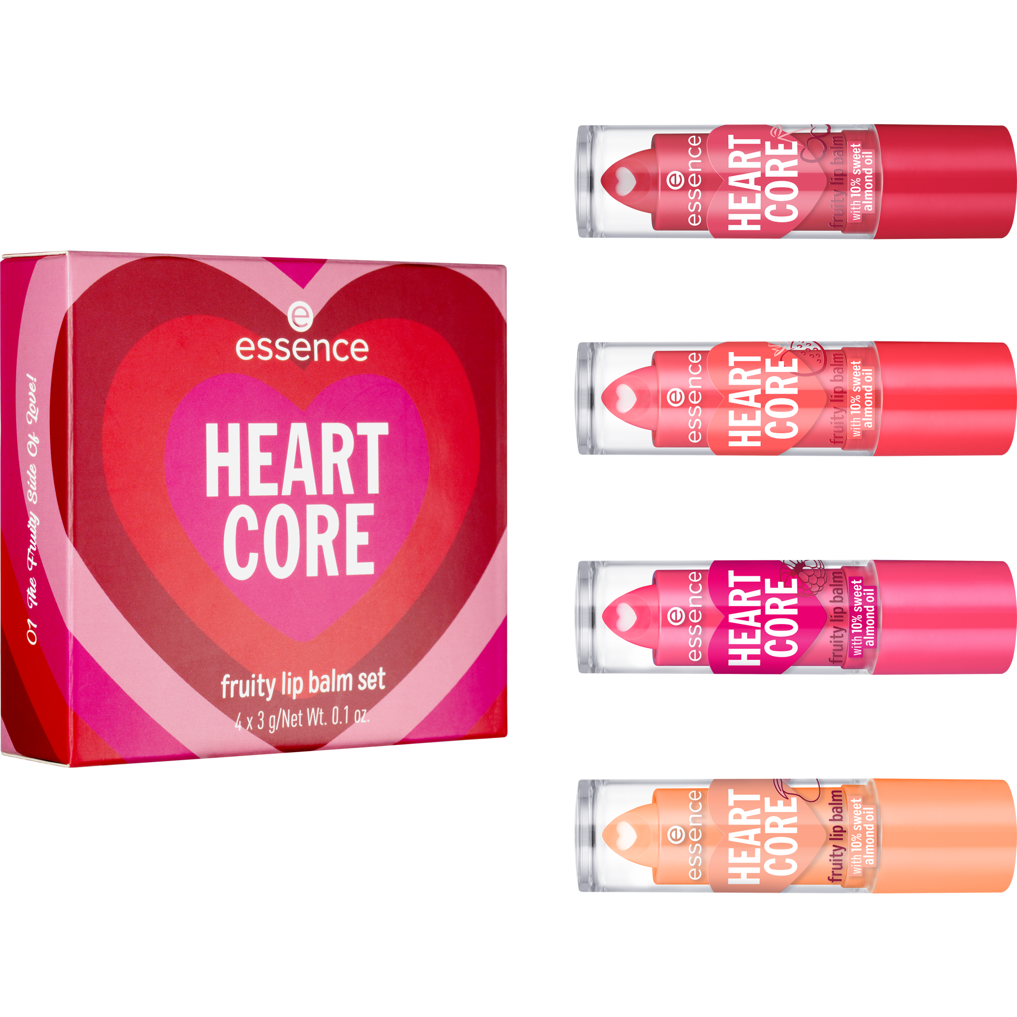 Bálsamo labial afrutado HEART CORE