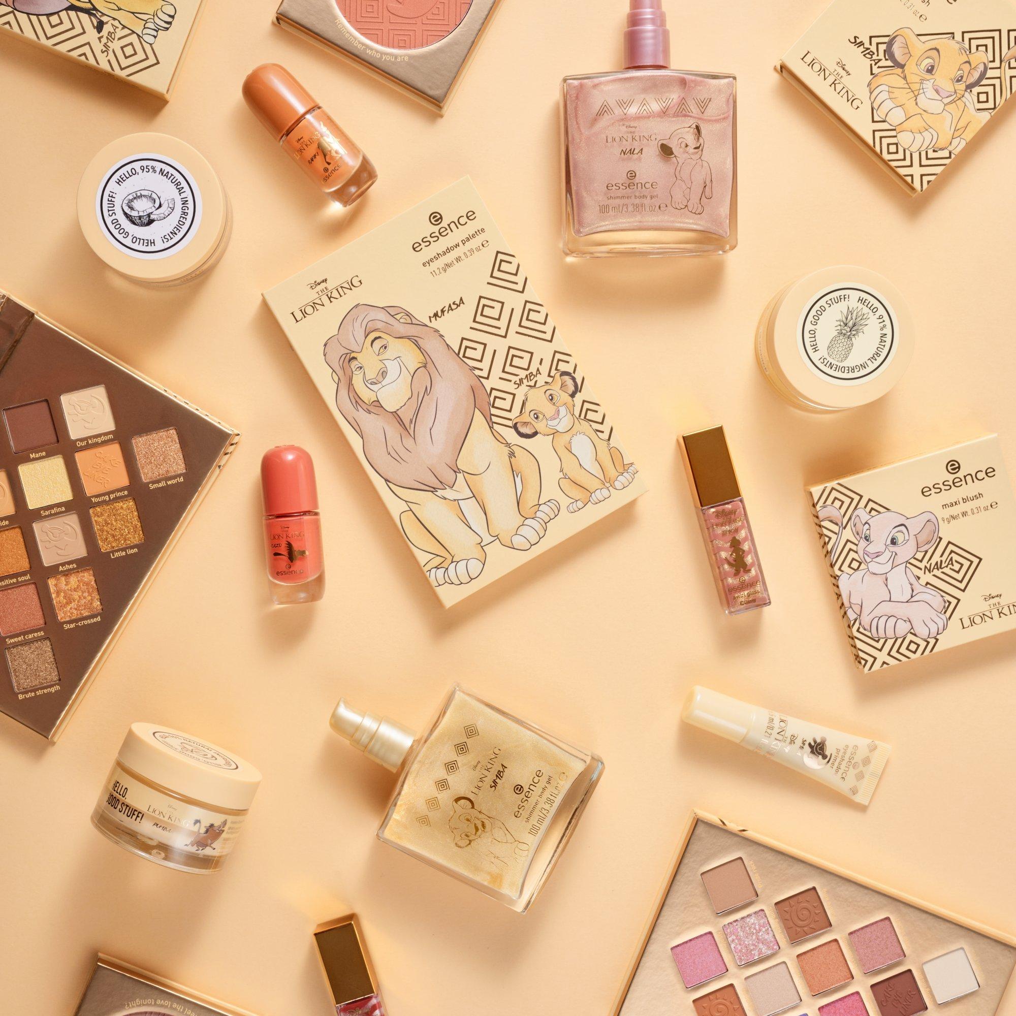 Essence The Lion King Essence'i paleta de sombras edição Disney Rei LeãoStrong from sunrise to  sunset online alın