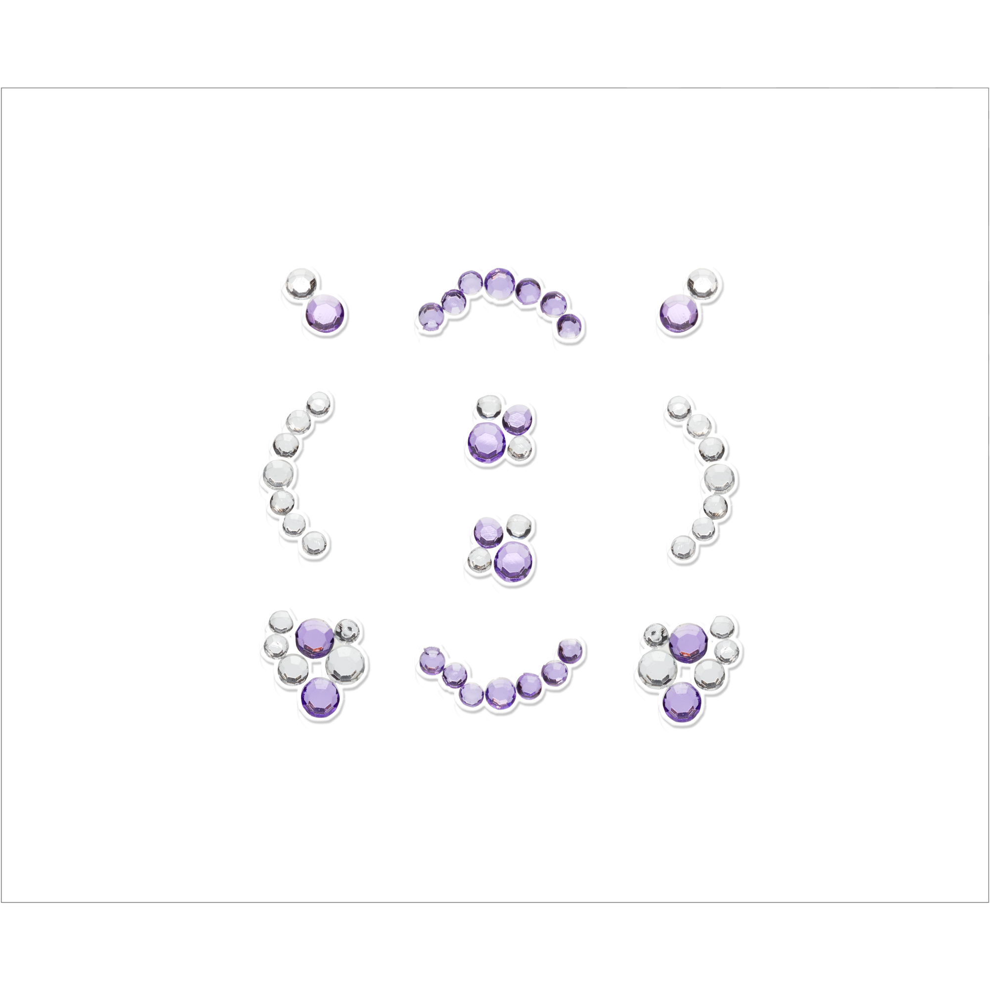 3D nail jewels adesivi unghie