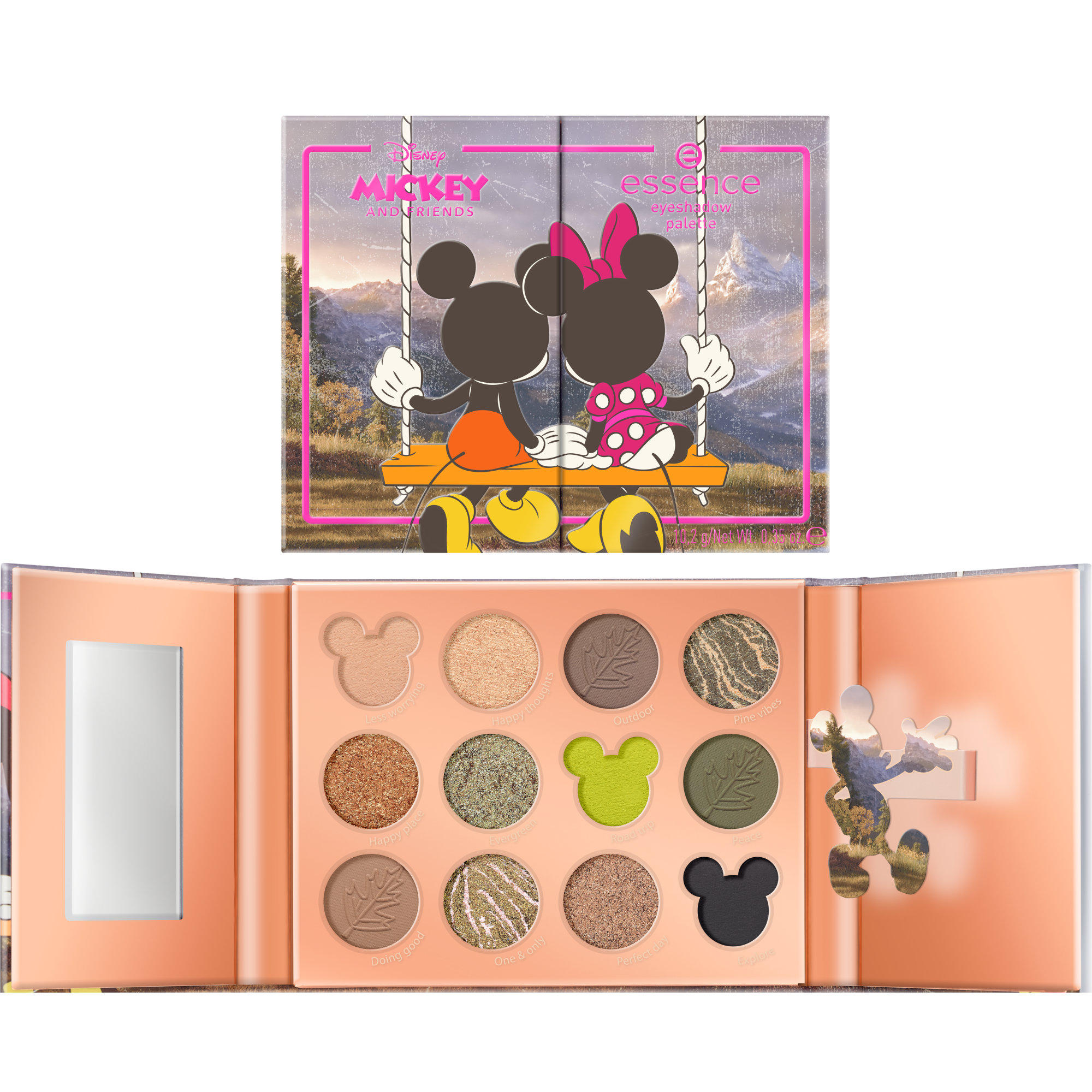 Disney Mickey and Friends eyeshadow palette