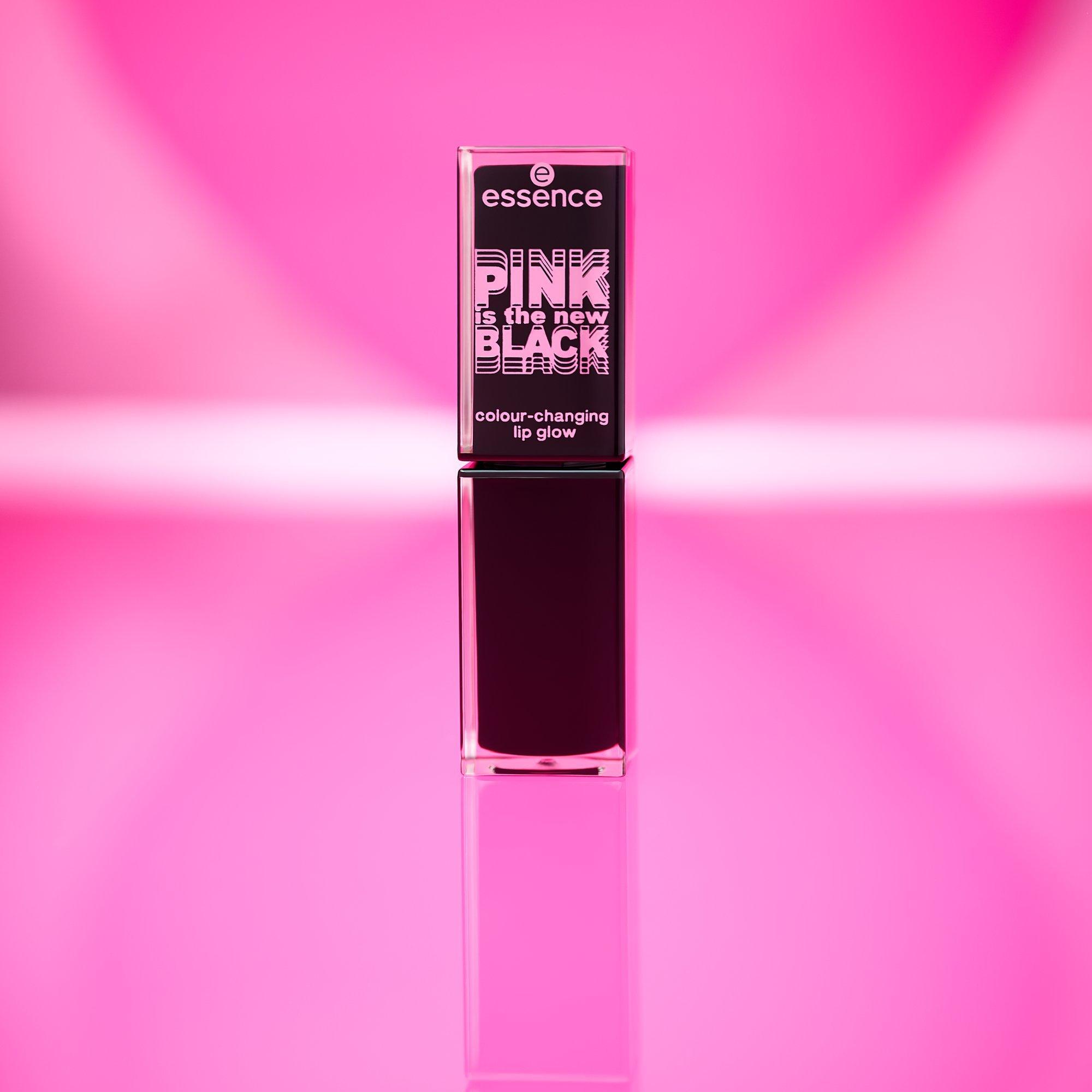 PINK is the new BLACK colour-changing lip glow