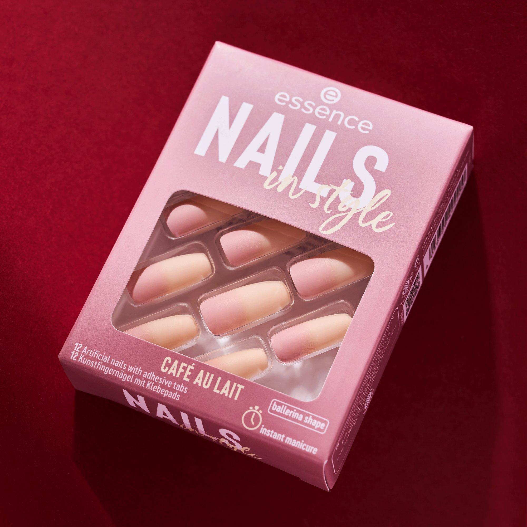 Acheter en ligne les produits essence nails in style faux ongles CAFÉ