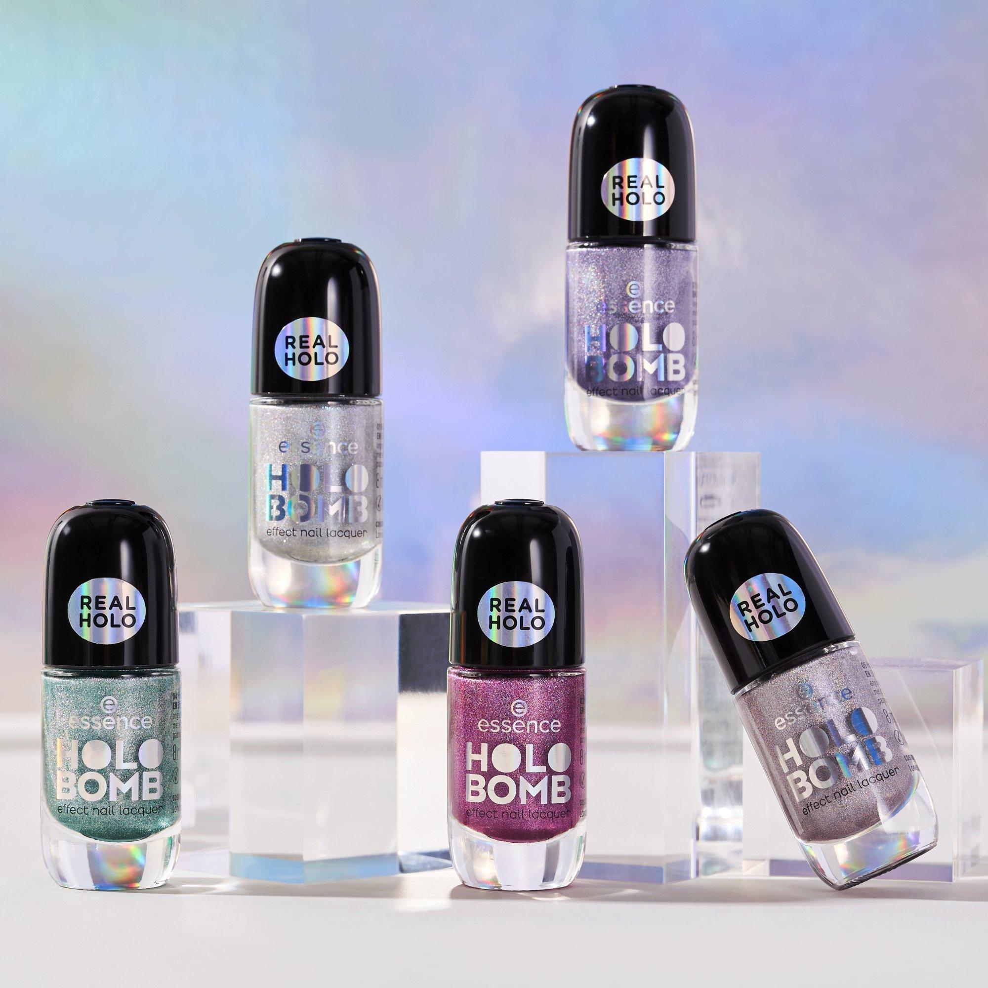 HOLO BOMB effect nail lacquer vernis ongles