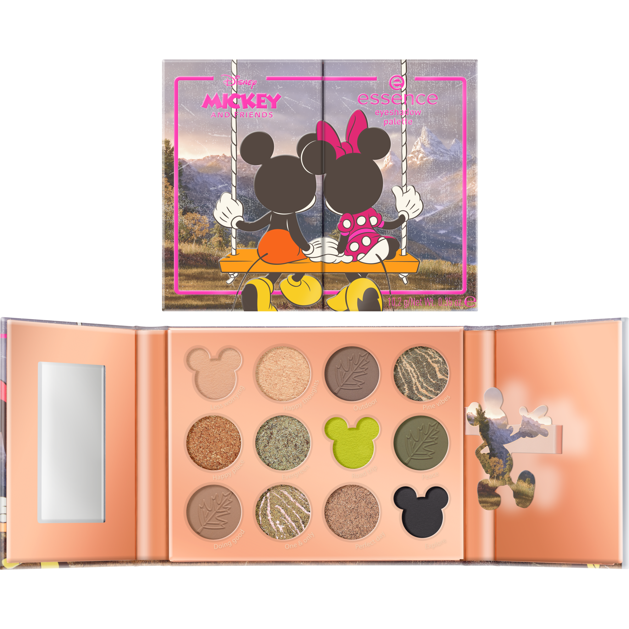 Disney Mickey and Friends eyeshadow palette