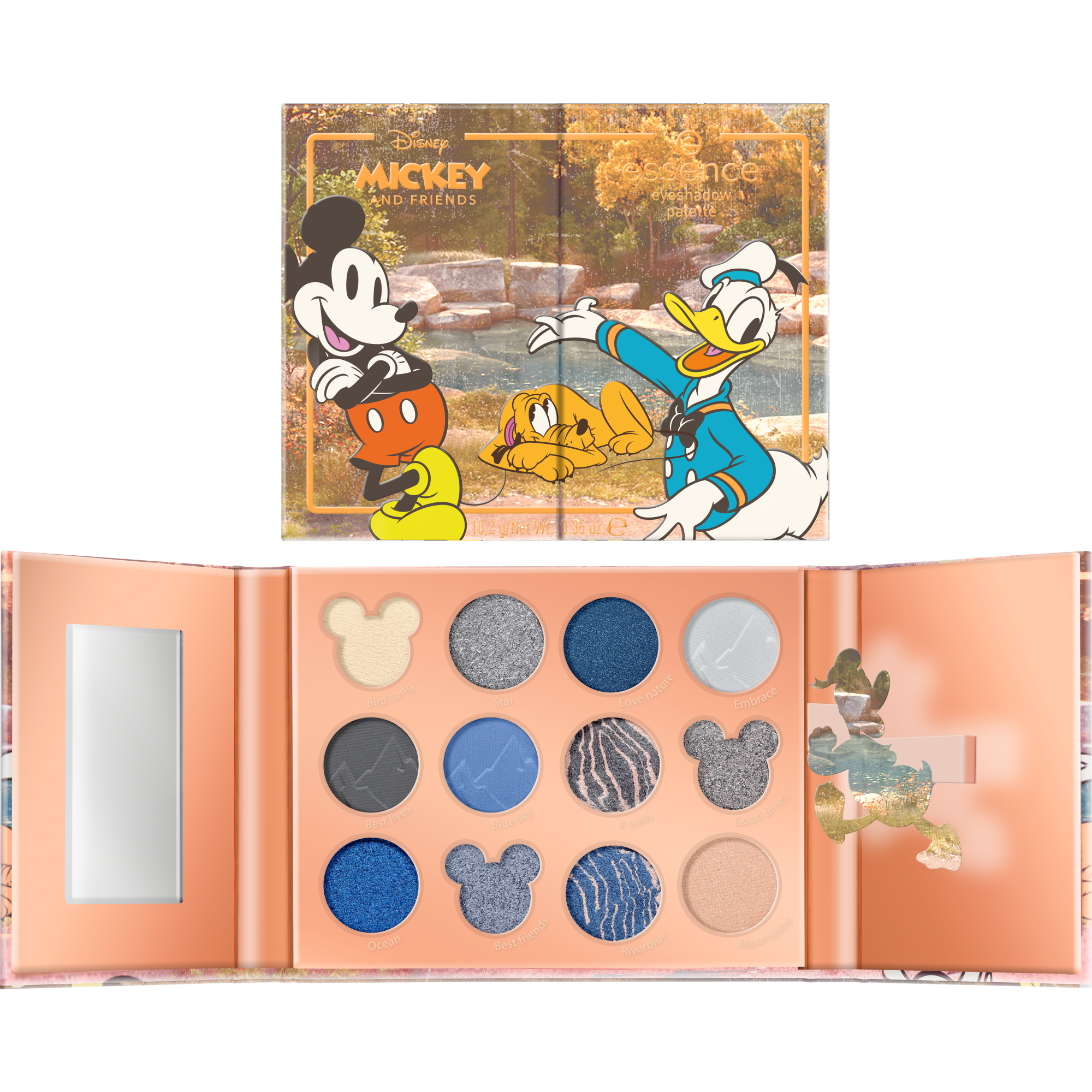 Disney Mickey and Friends paleta senčil za oči